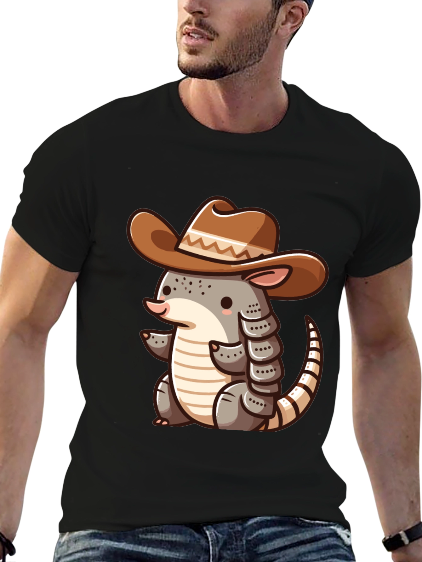 Armadillo Cowboy Graphic Tee