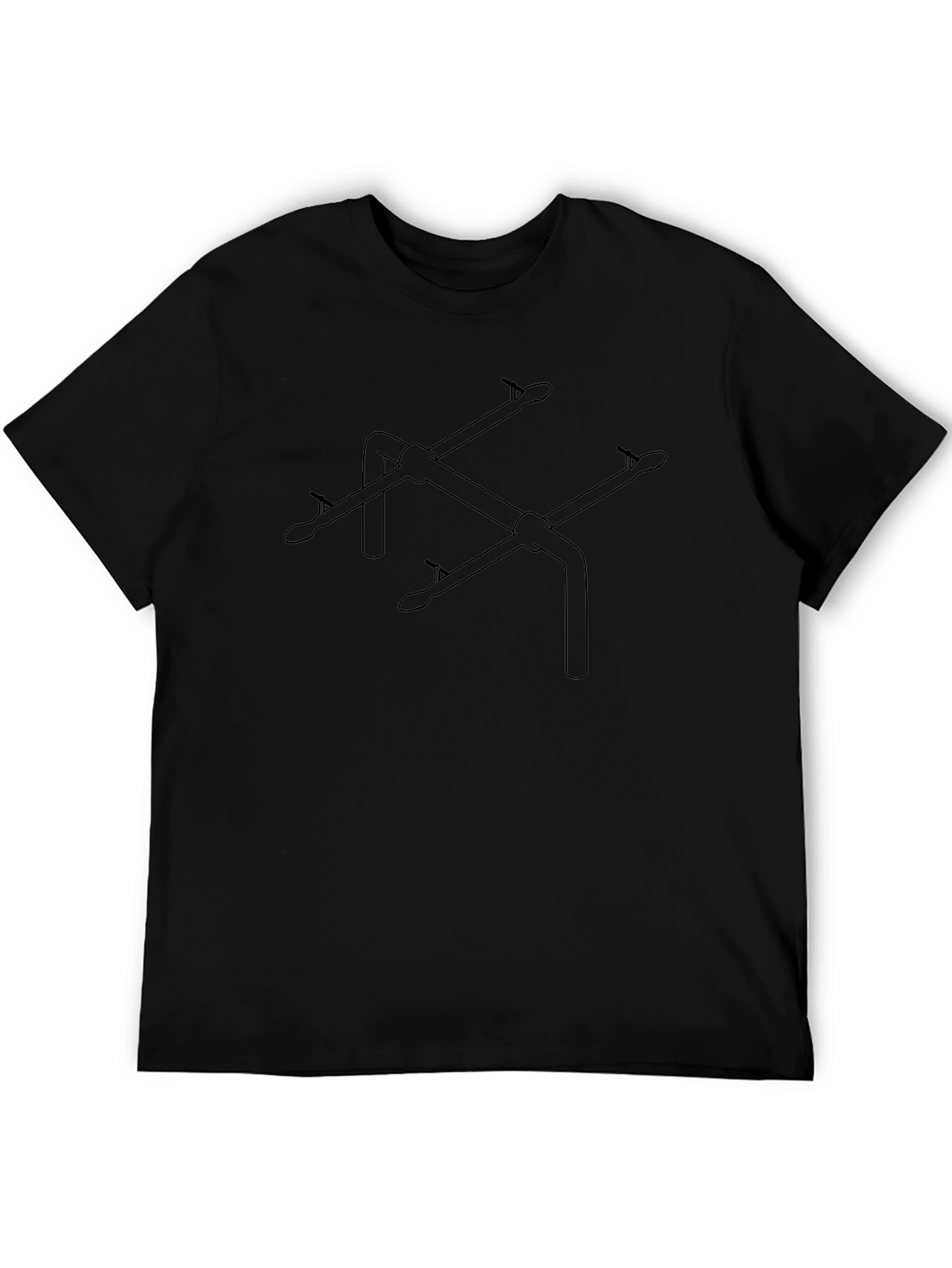 Seesaw Graphic Tee - Minimalist Playful Design
