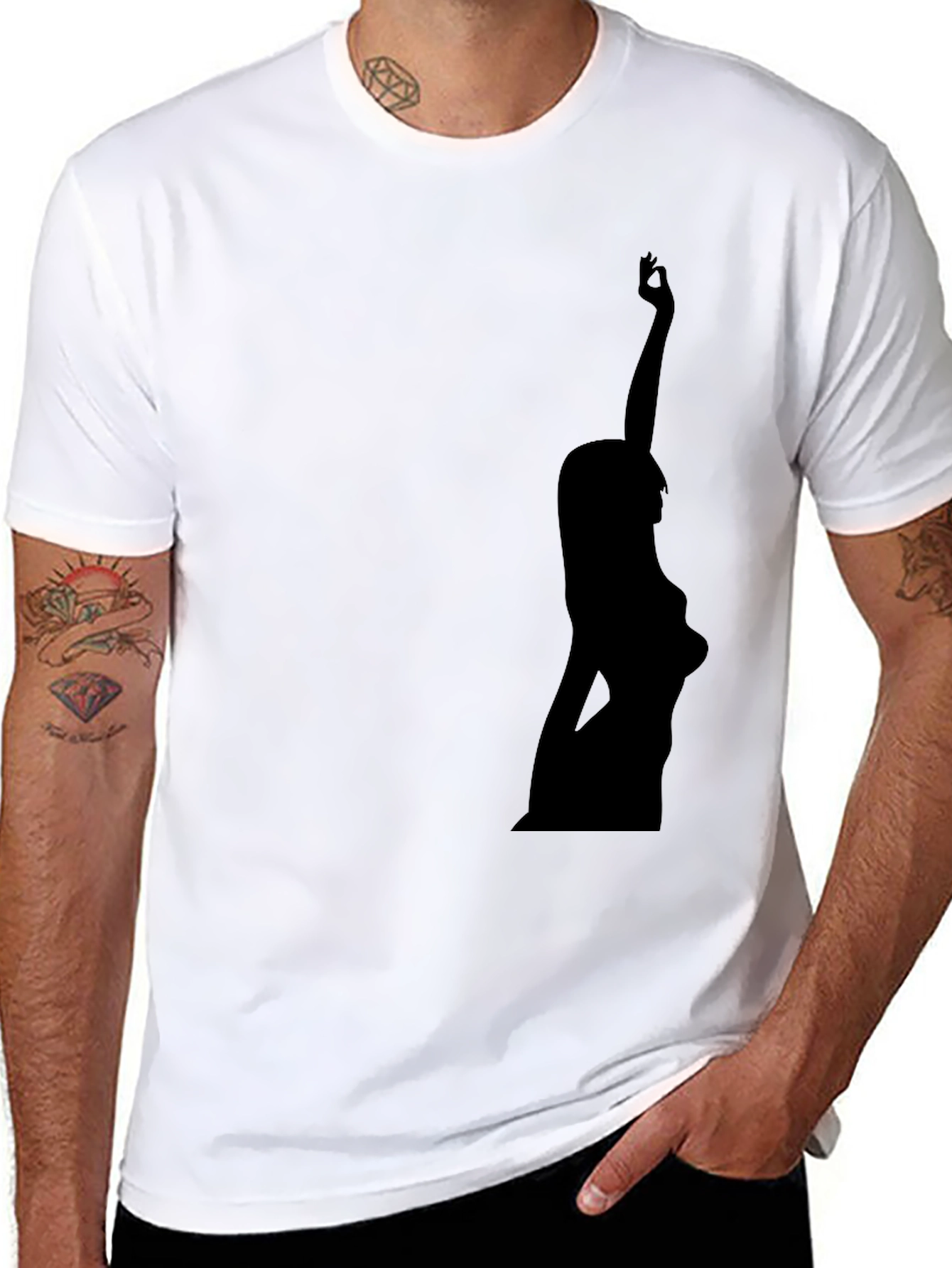 Silhouette Graphic T-Shirt