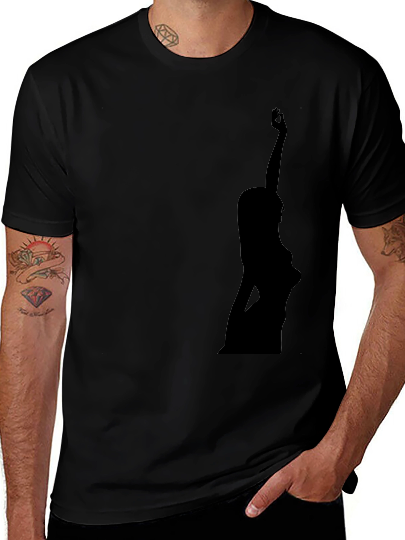 Silhouette Graphic T-Shirt