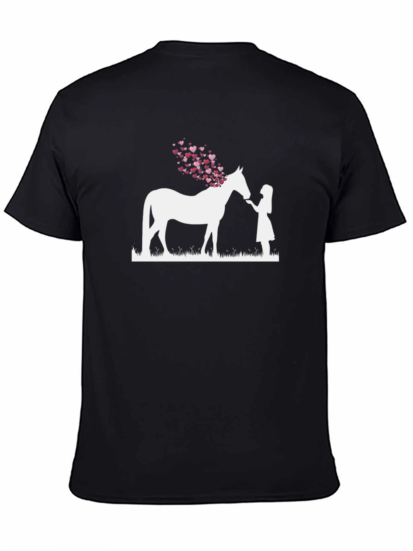 Horse & Girl Heart T-Shirt