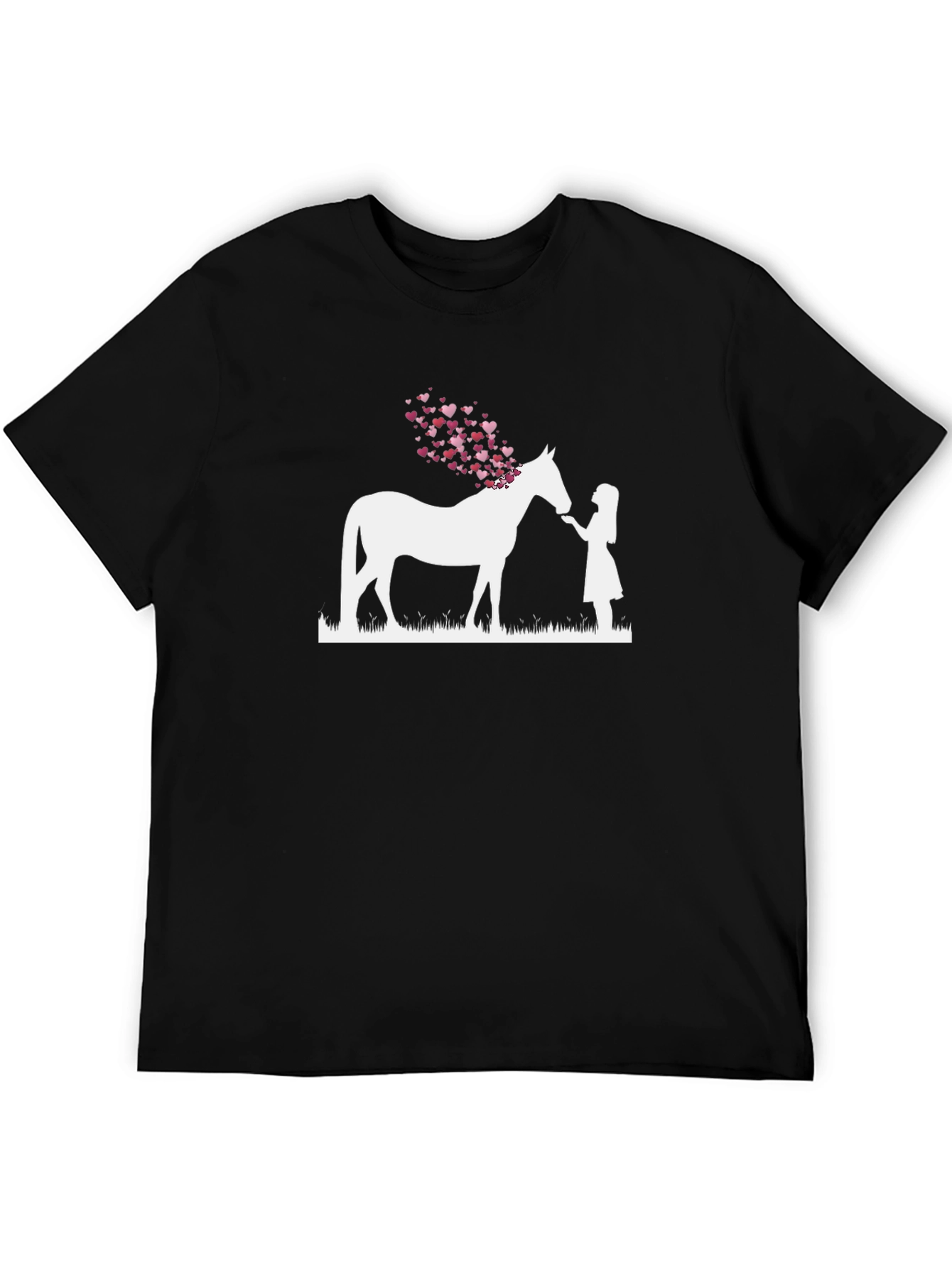 Horse & Girl Heart T-Shirt