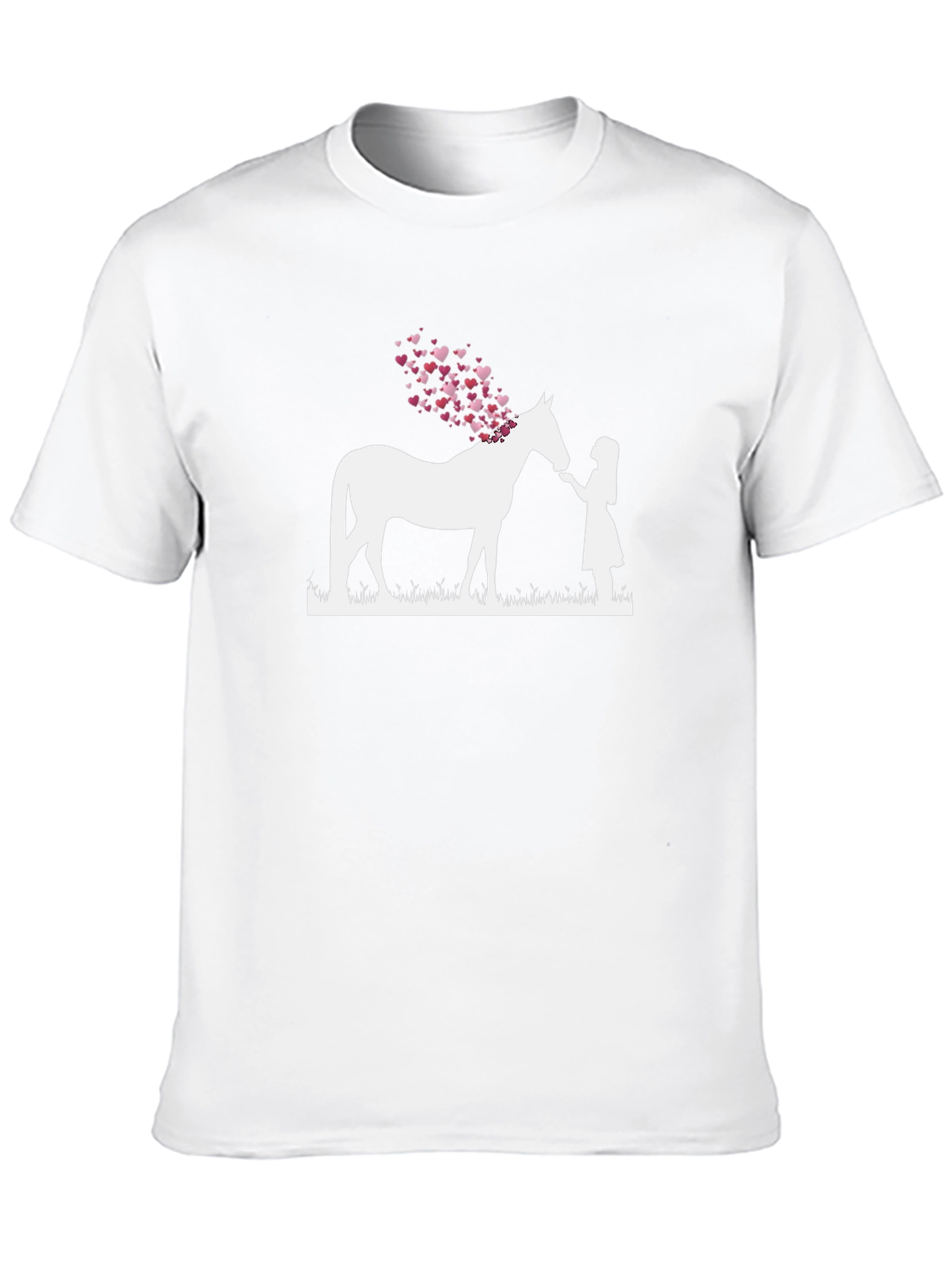 Horse & Girl Heart T-Shirt