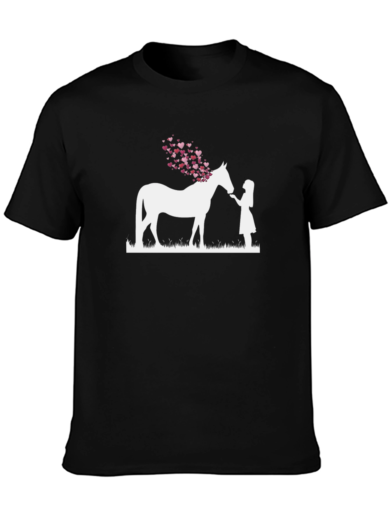 Horse & Girl Heart T-Shirt