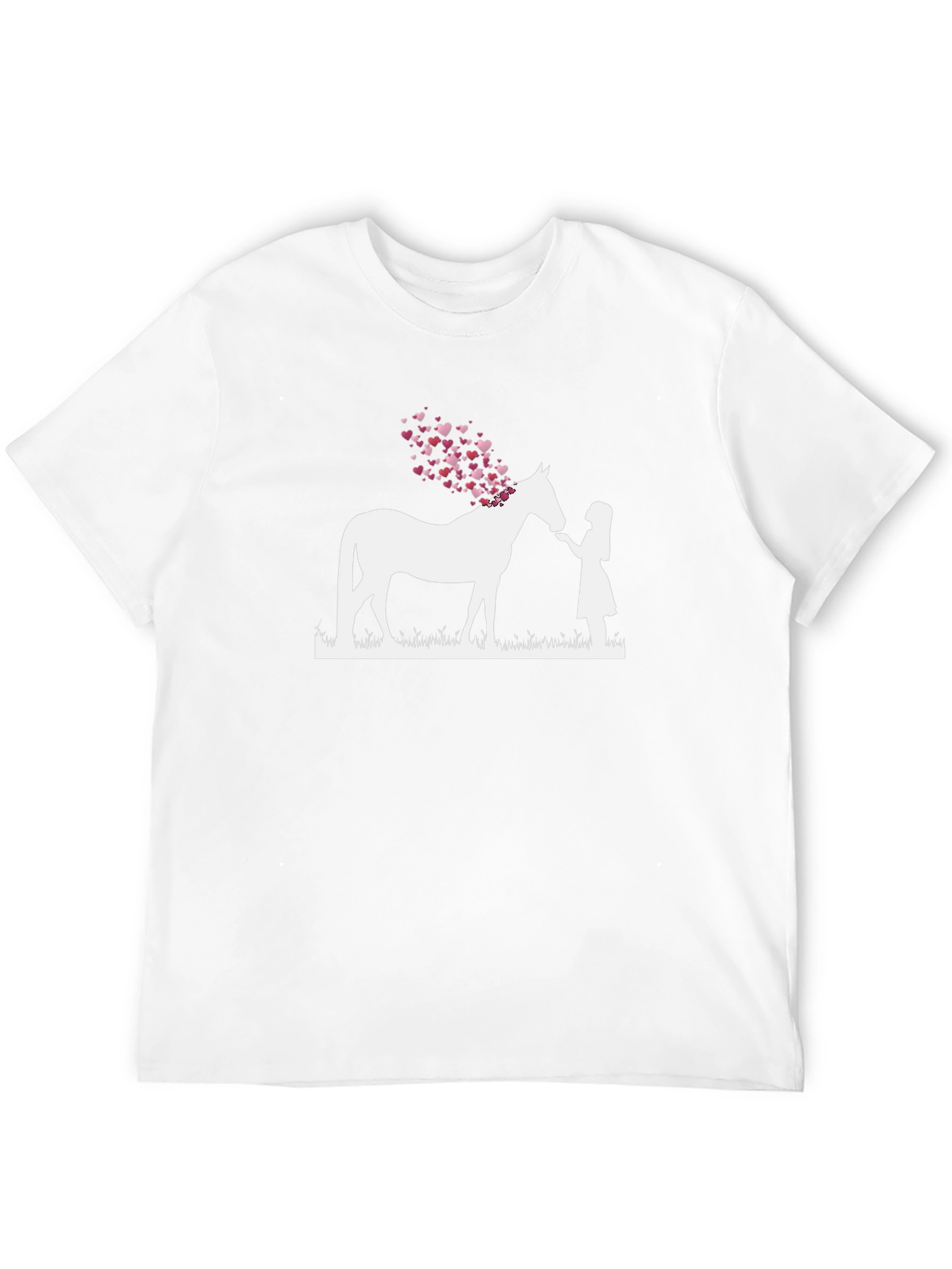Horse & Girl Heart T-Shirt