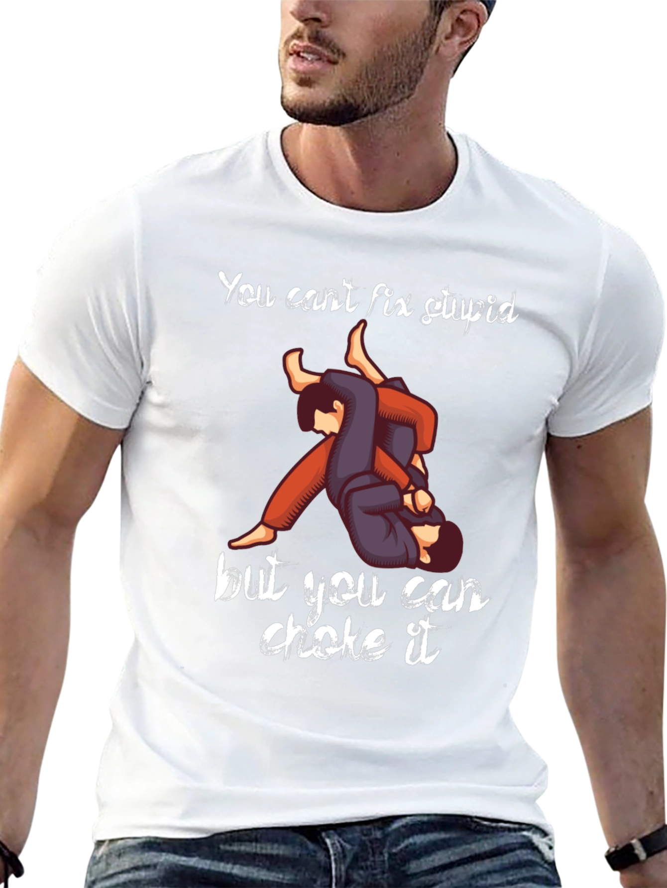 BJJ Choke T-Shirt - Jiu Jitsu Funny Tee