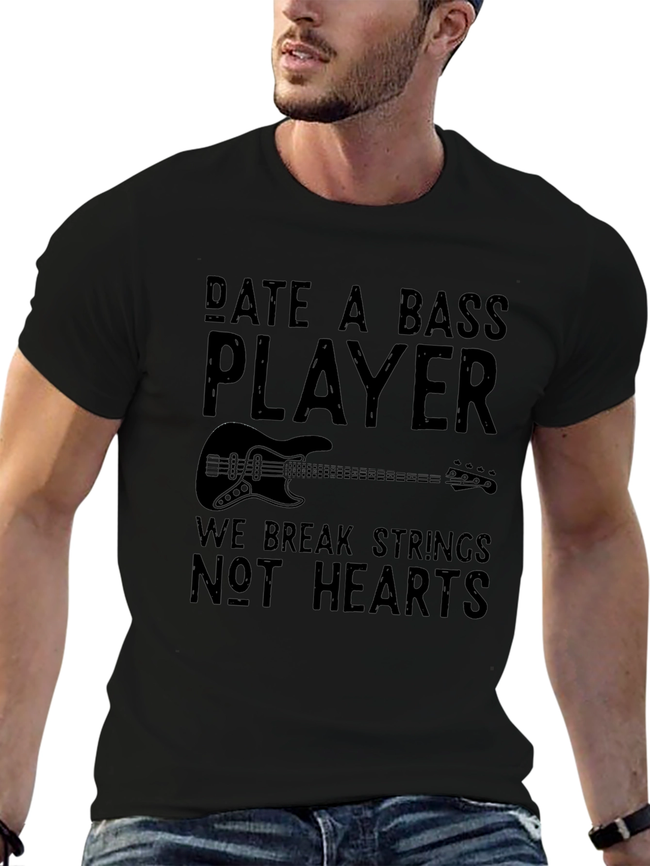 Date a Bass Player T-Shirt - Music Lover Tee