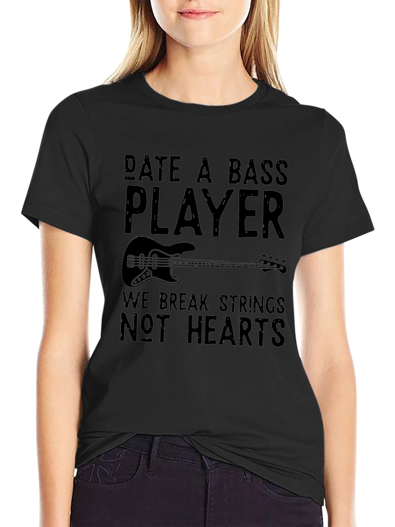 Date a Bass Player T-Shirt - Music Lover Tee