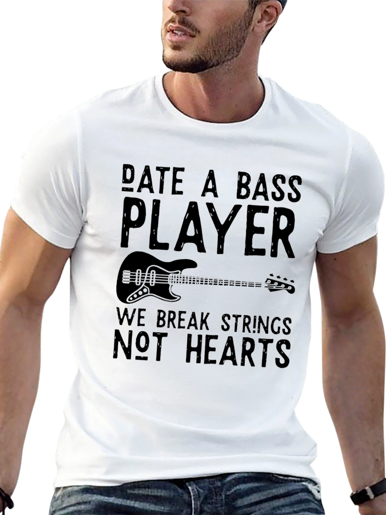 Date a Bass Player T-Shirt - Music Lover Tee