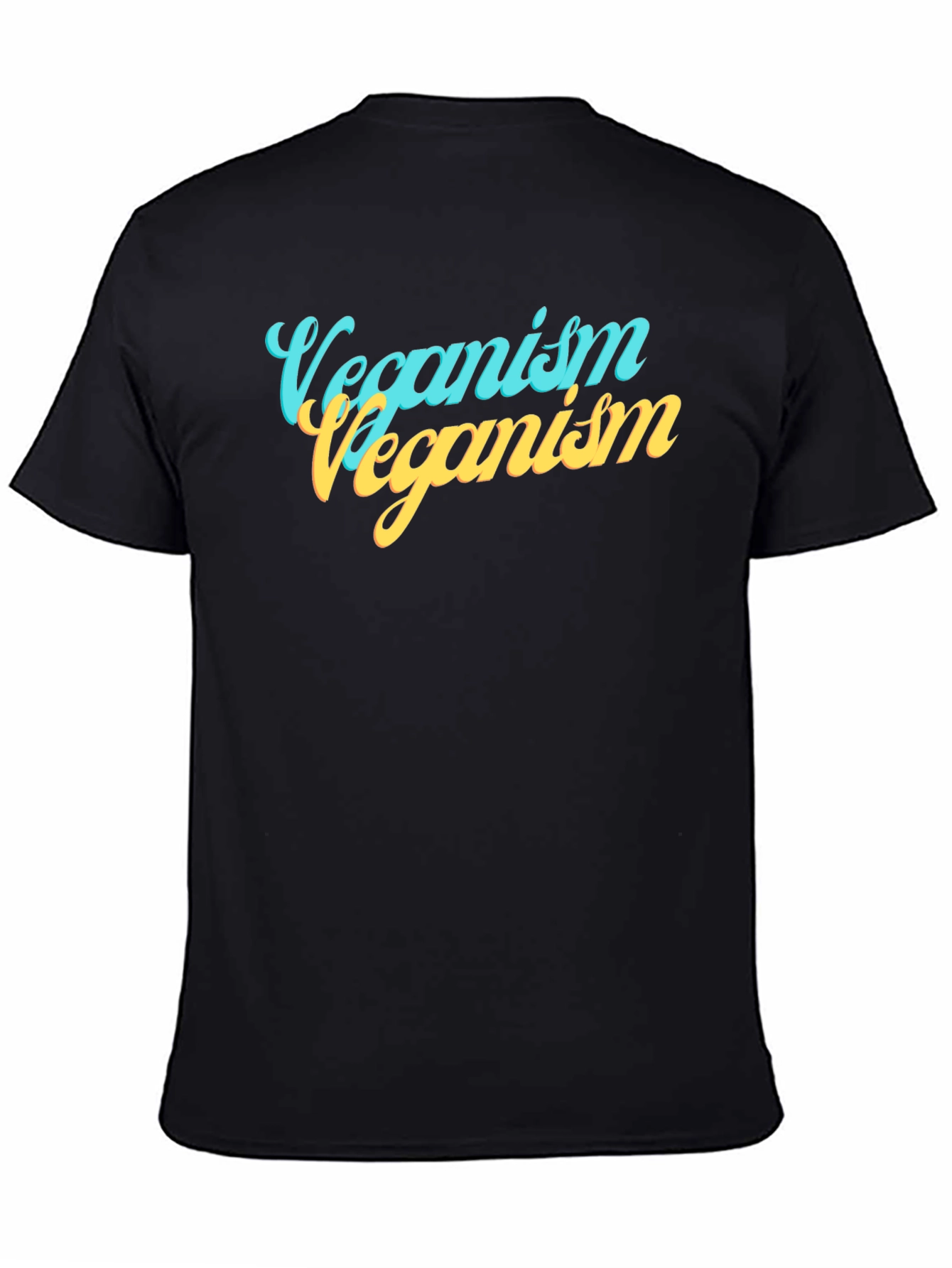 Veganism Graphic Tee - Black Unisex T-Shirt