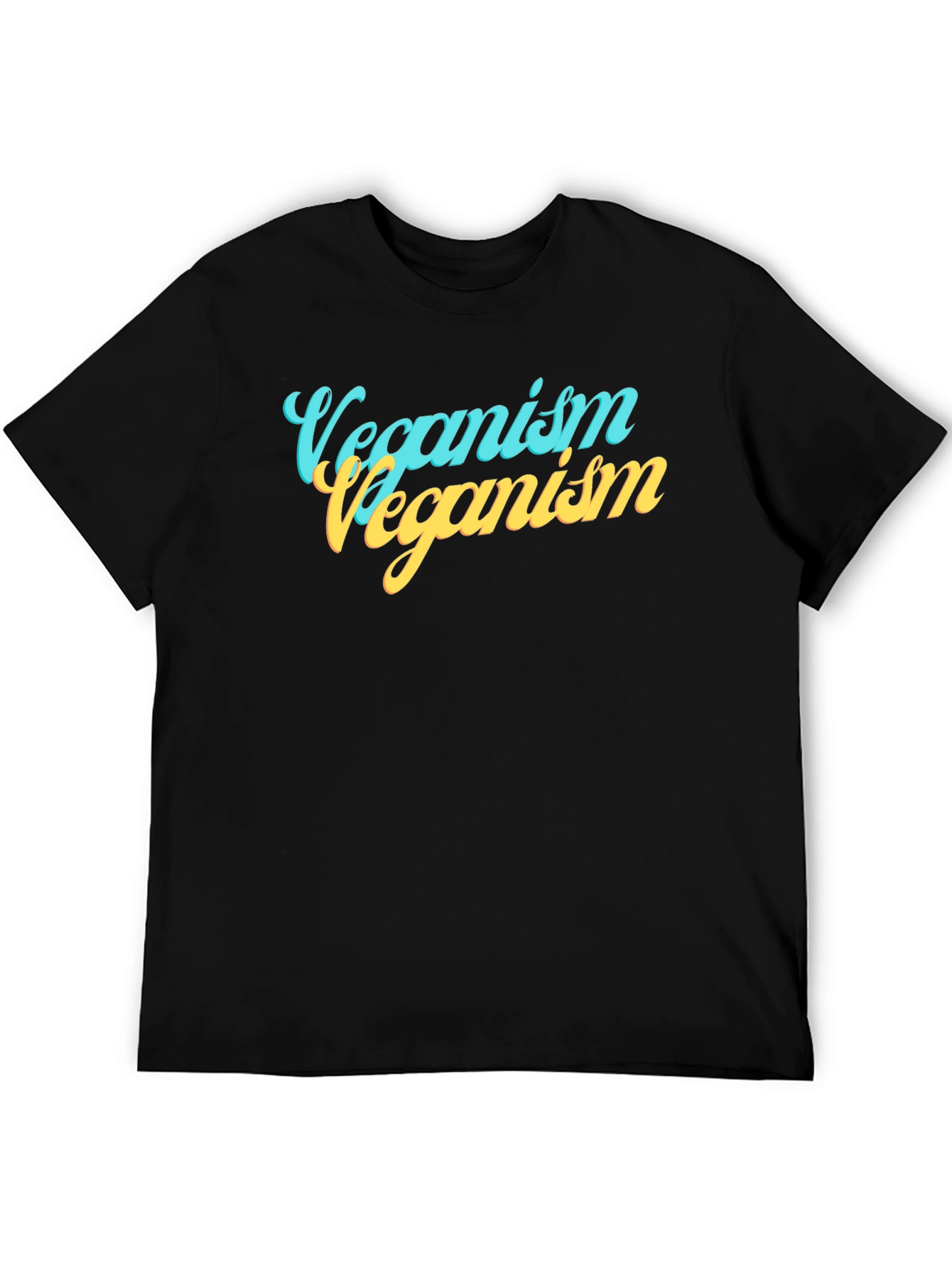 Veganism Graphic Tee - Black Unisex T-Shirt