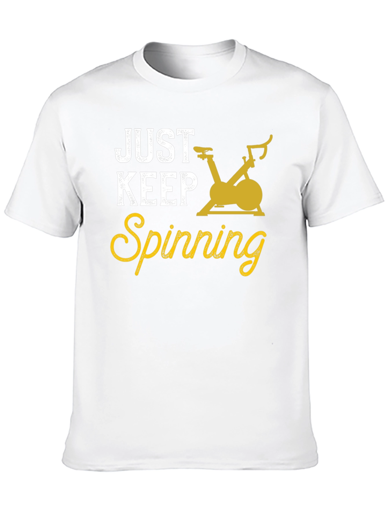Just Keep Spinning Black T-Shirt