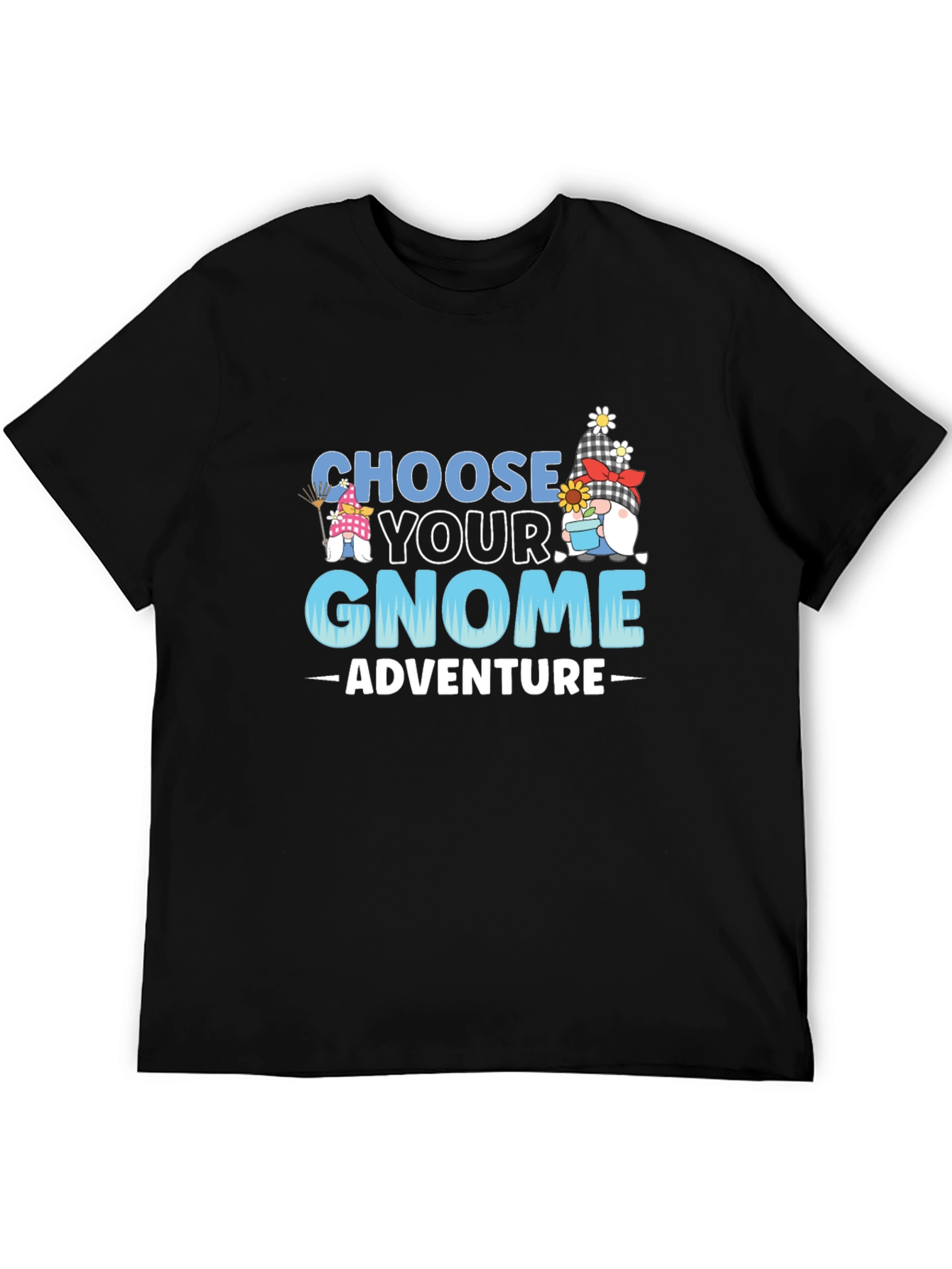 Choose Your Gnome Adventure Graphic T-Shirt
