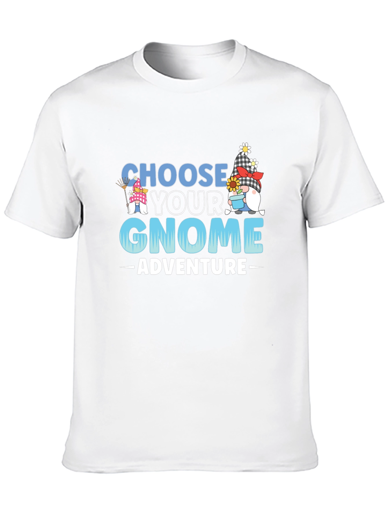 Choose Your Gnome Adventure Graphic T-Shirt