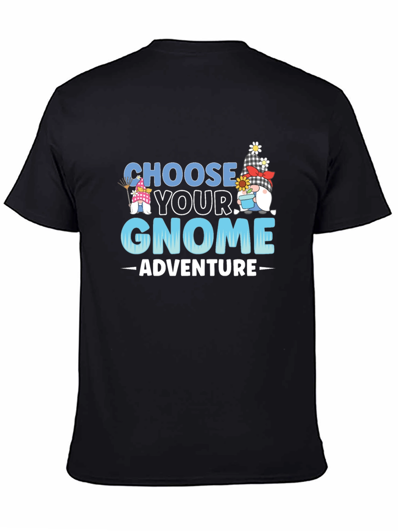 Choose Your Gnome Adventure Graphic T-Shirt