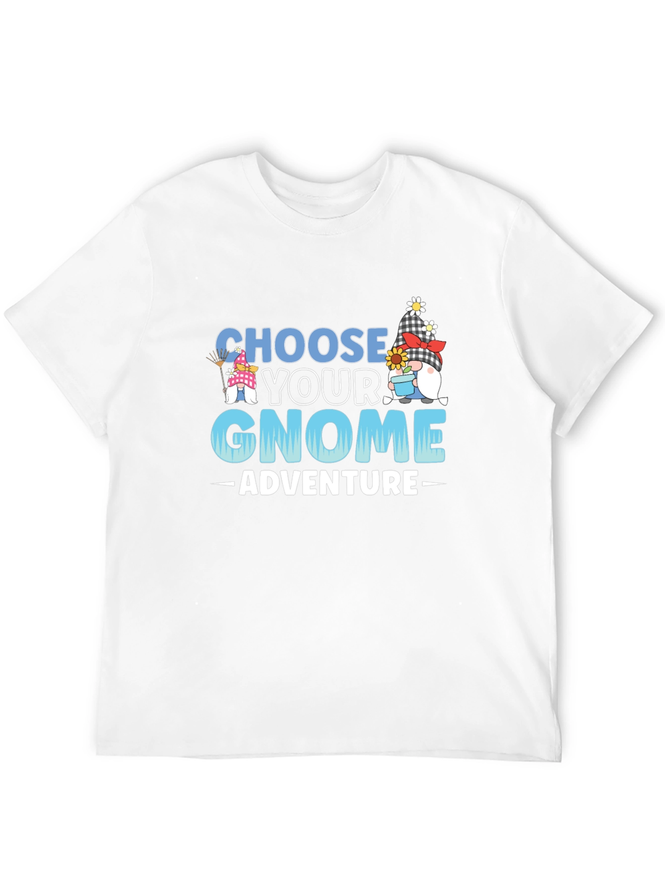 Choose Your Gnome Adventure Graphic T-Shirt