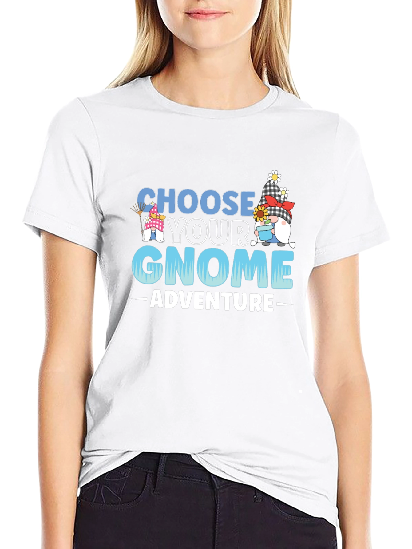 Choose Your Gnome Adventure Graphic T-Shirt