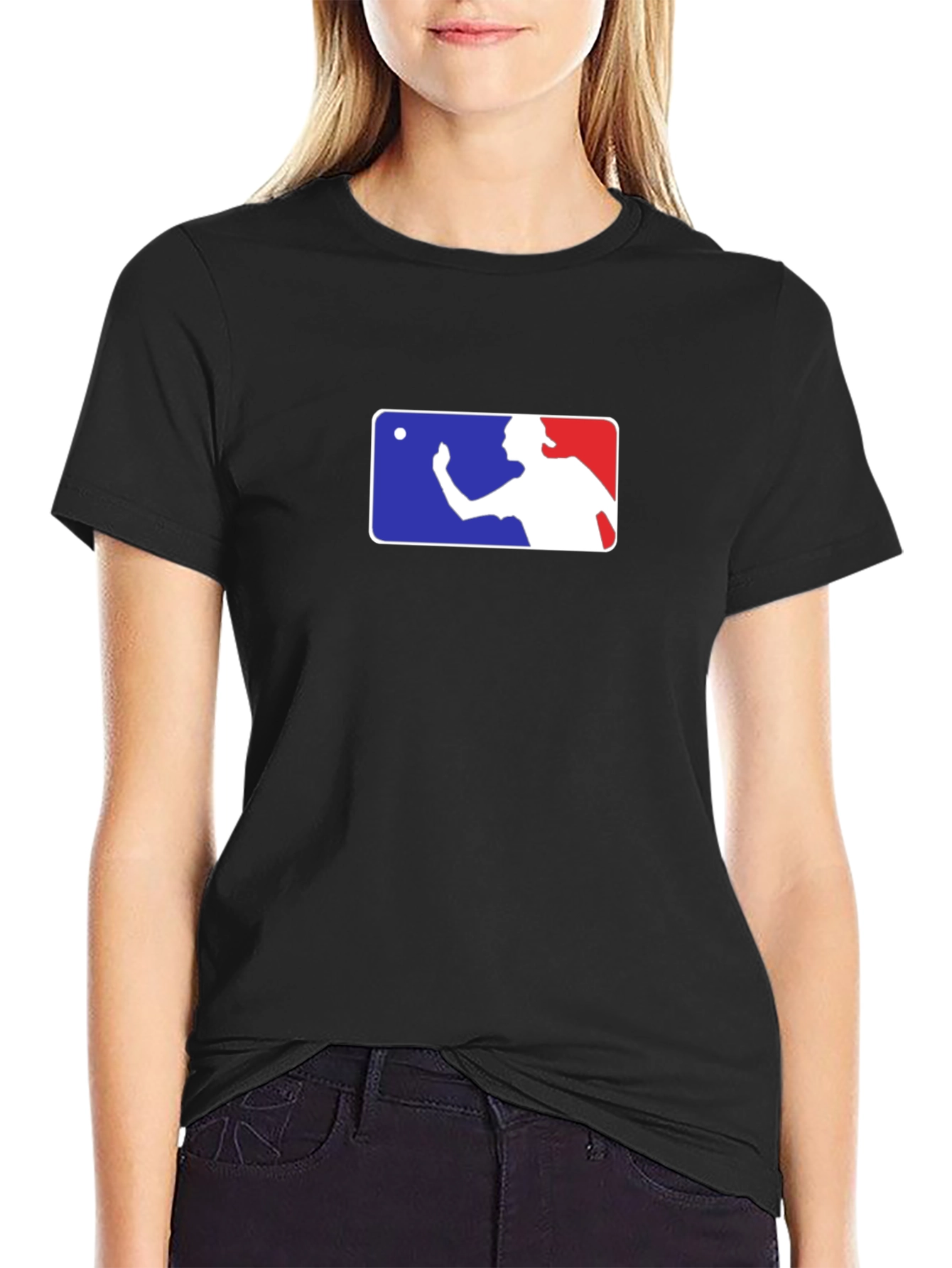 Table Tennis Player Graphic T-Shirt