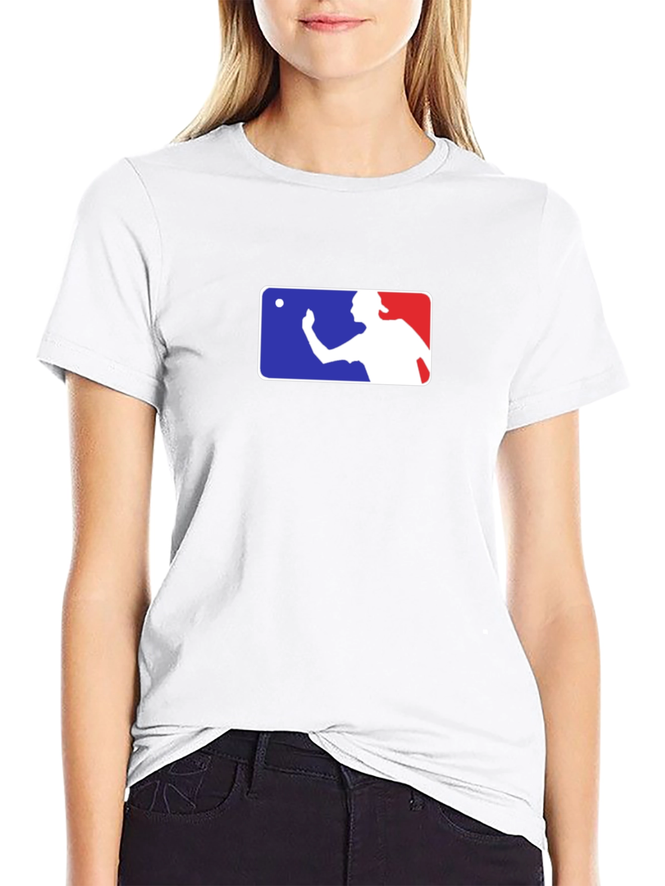 Table Tennis Player Graphic T-Shirt