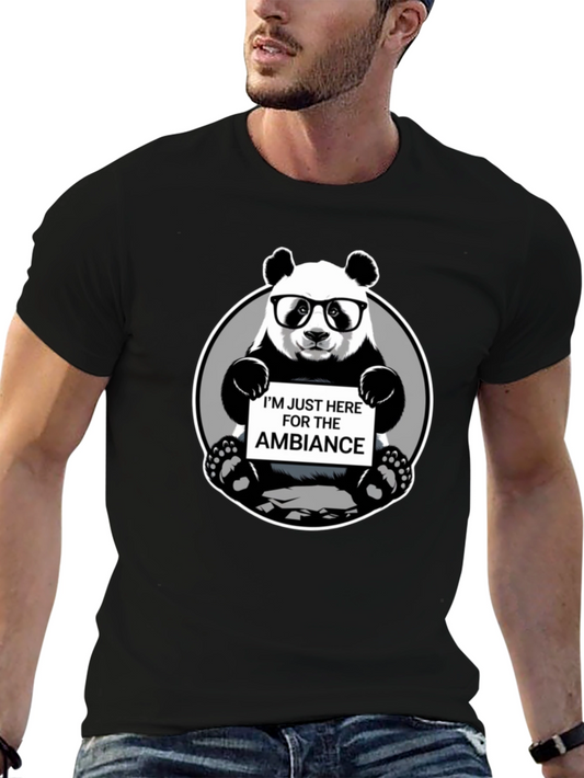 Ambiance Panda Graphic T-Shirt