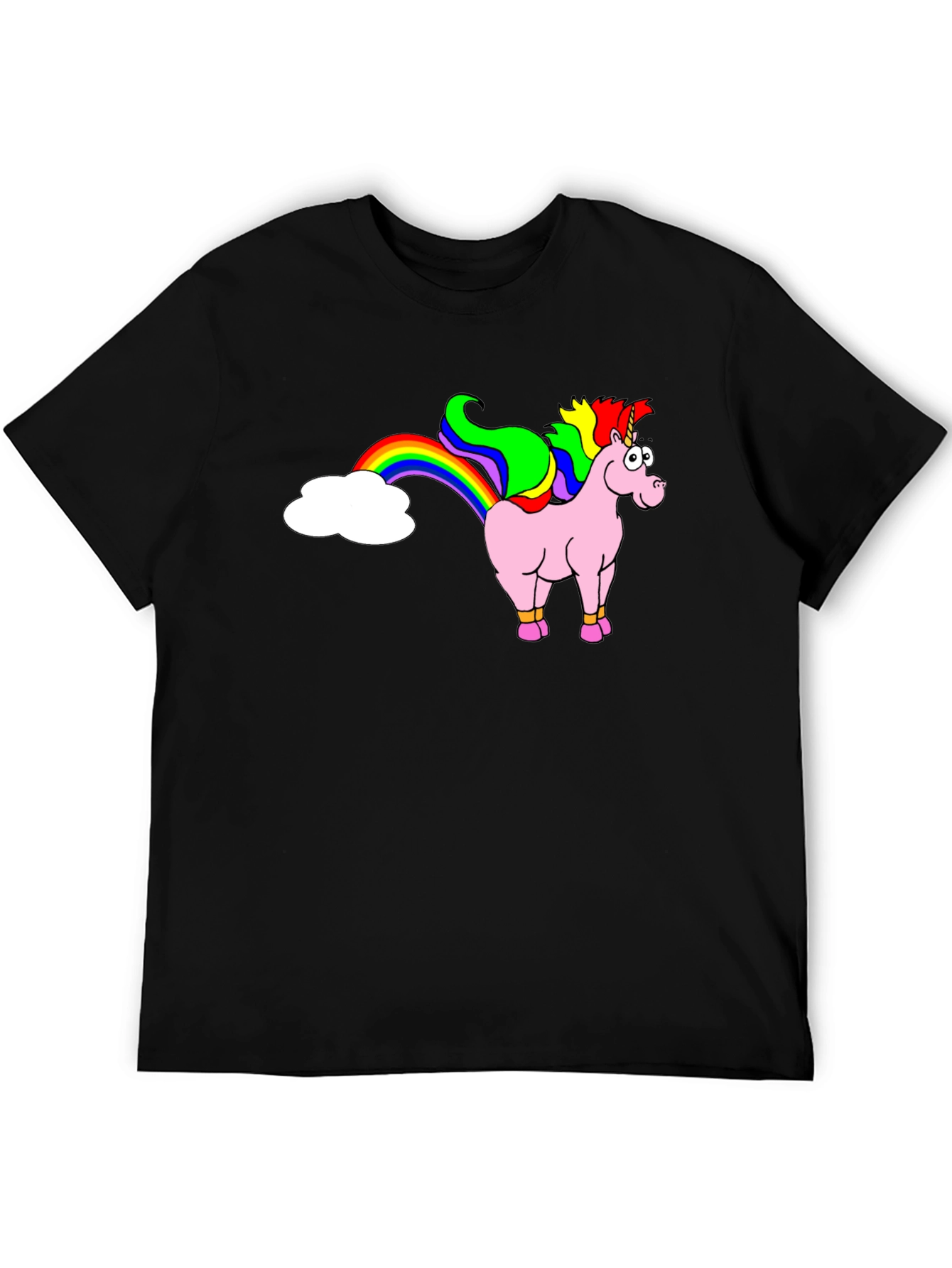 Unicorn Rainbow Funny Graphic Tee