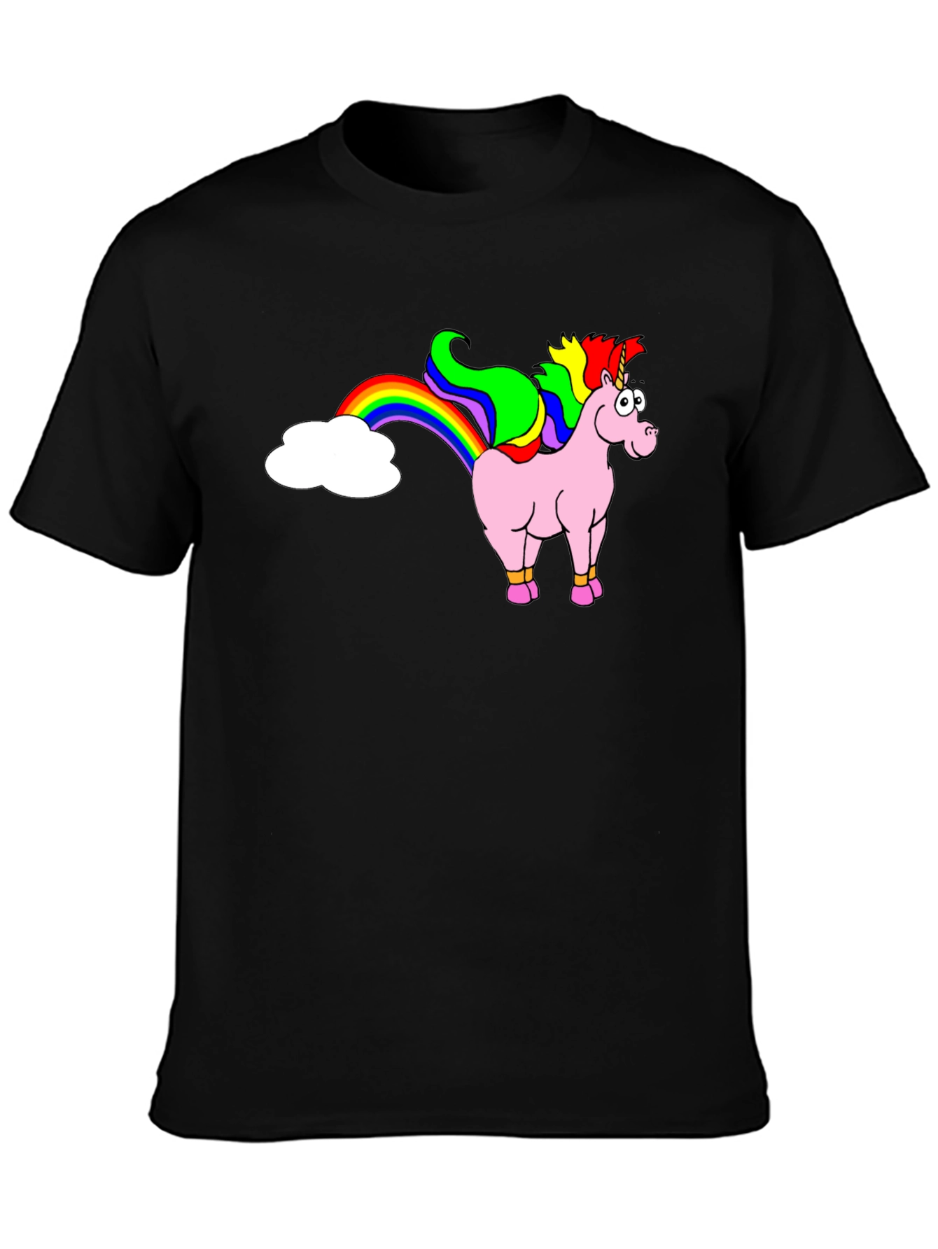 Unicorn Rainbow Funny Graphic Tee