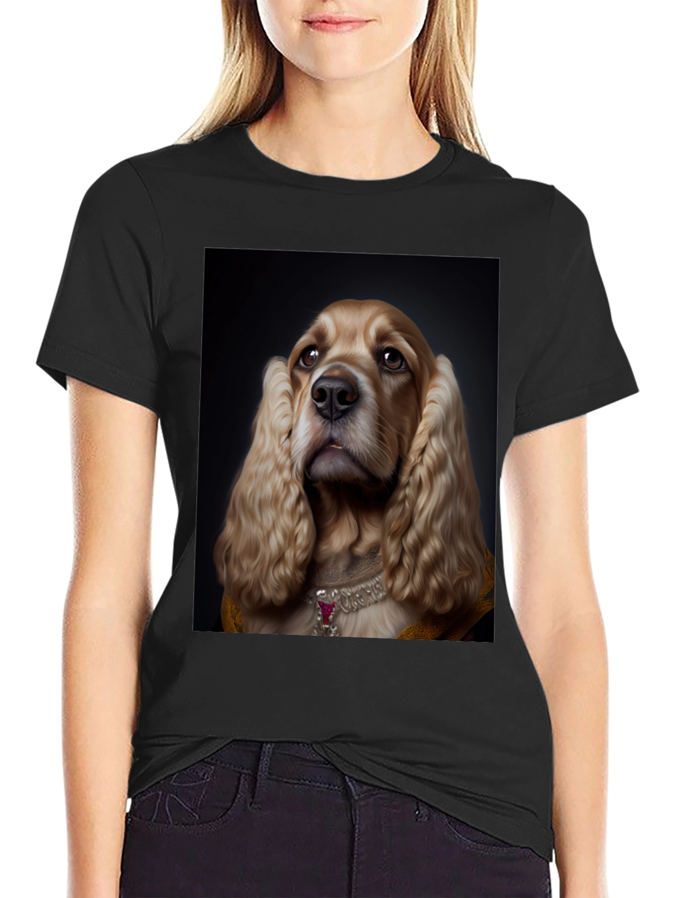 Regal Dog Portrait T-Shirt