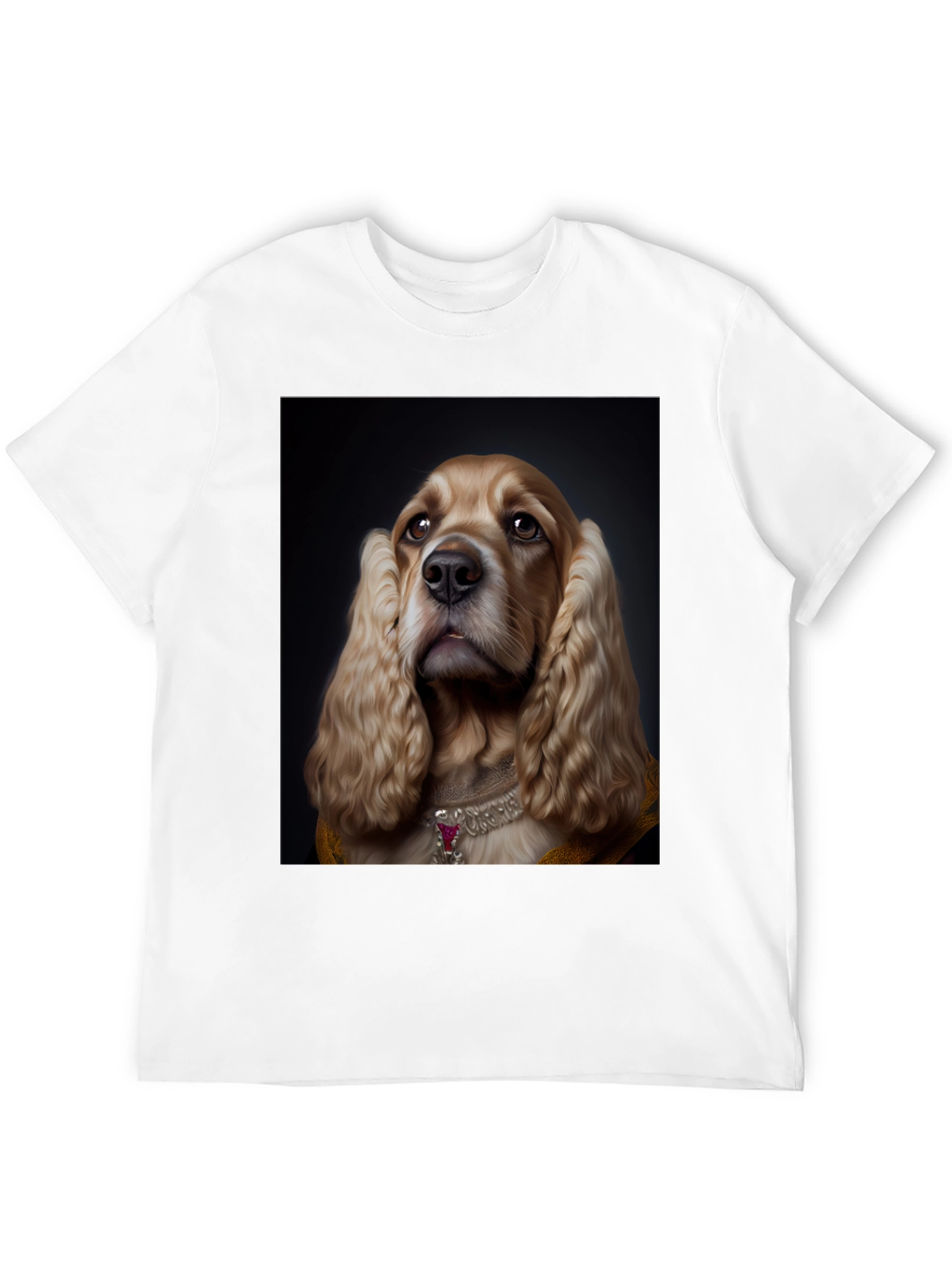 Regal Dog Portrait T-Shirt
