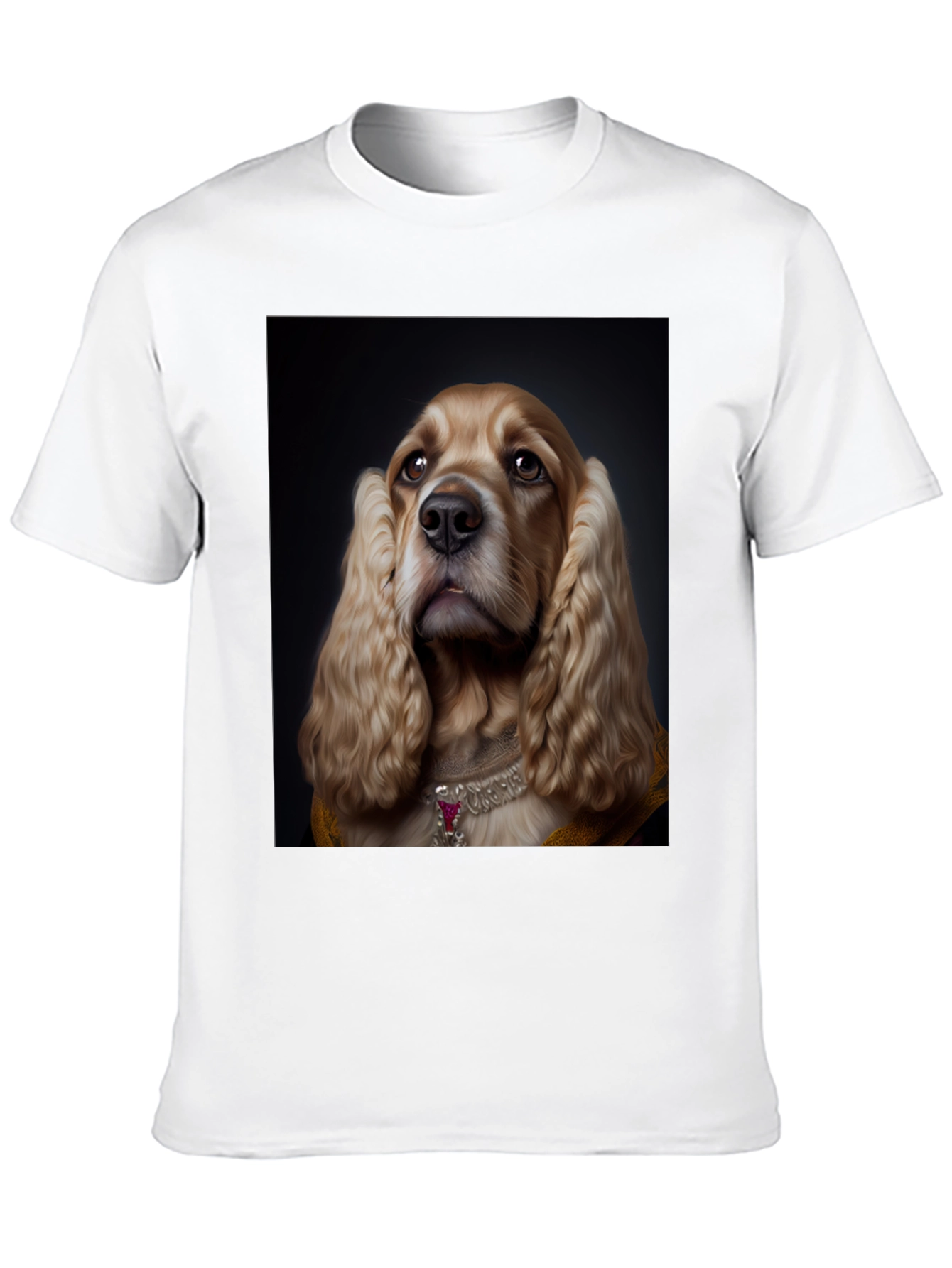 Regal Dog Portrait T-Shirt