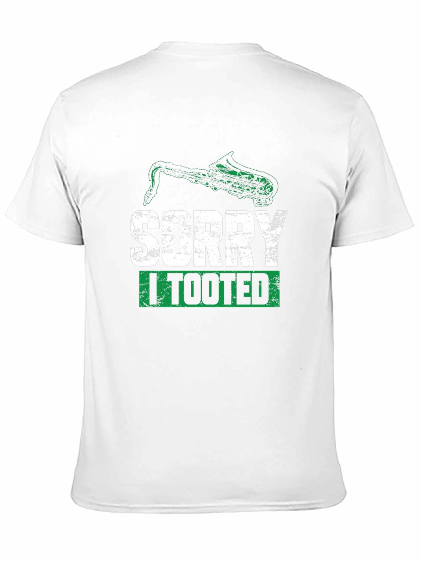 Sorry I Tooted Saxophone Humor T-Shirt