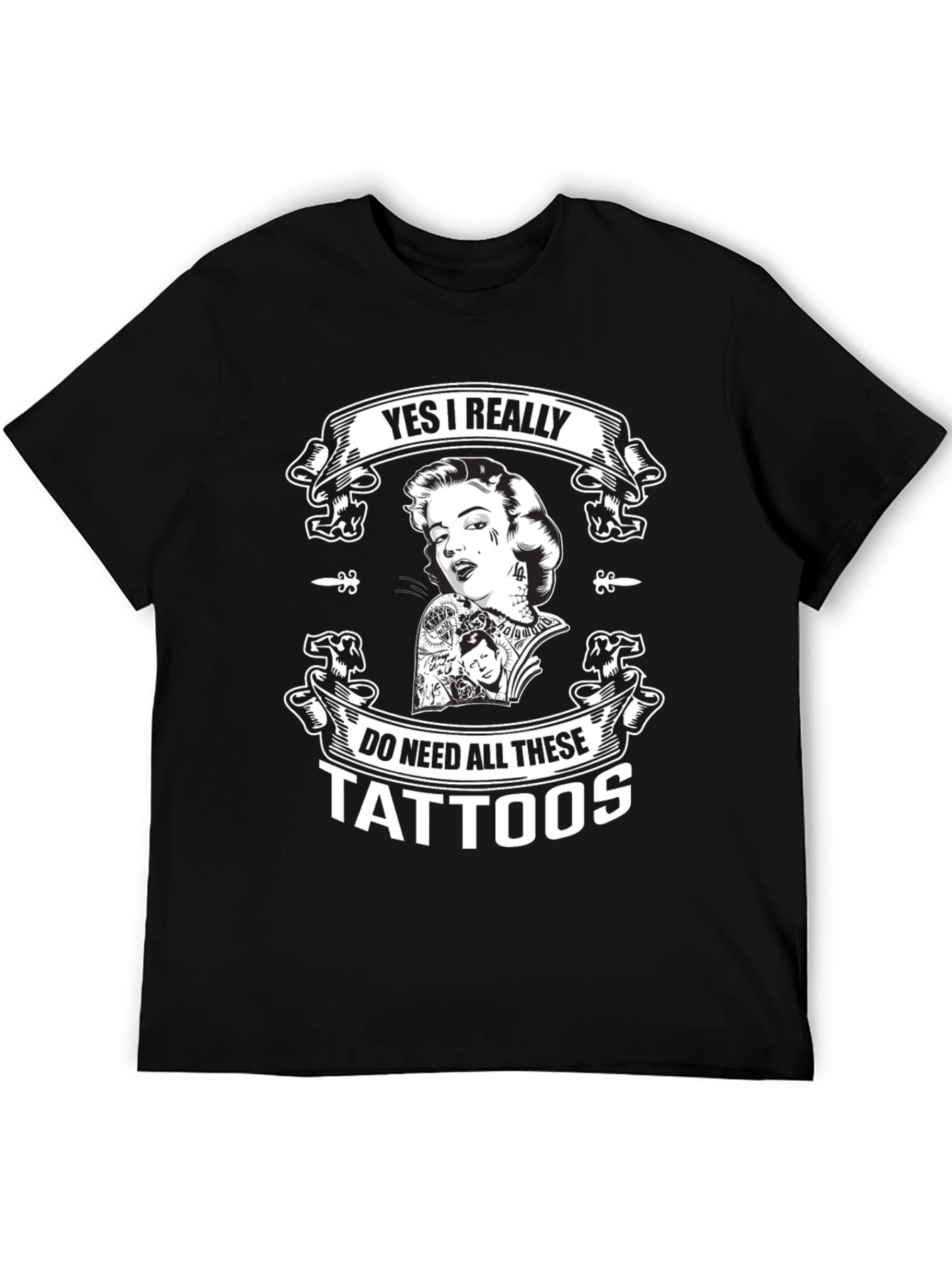 Marilyn Monroe Tattoo T-Shirt
