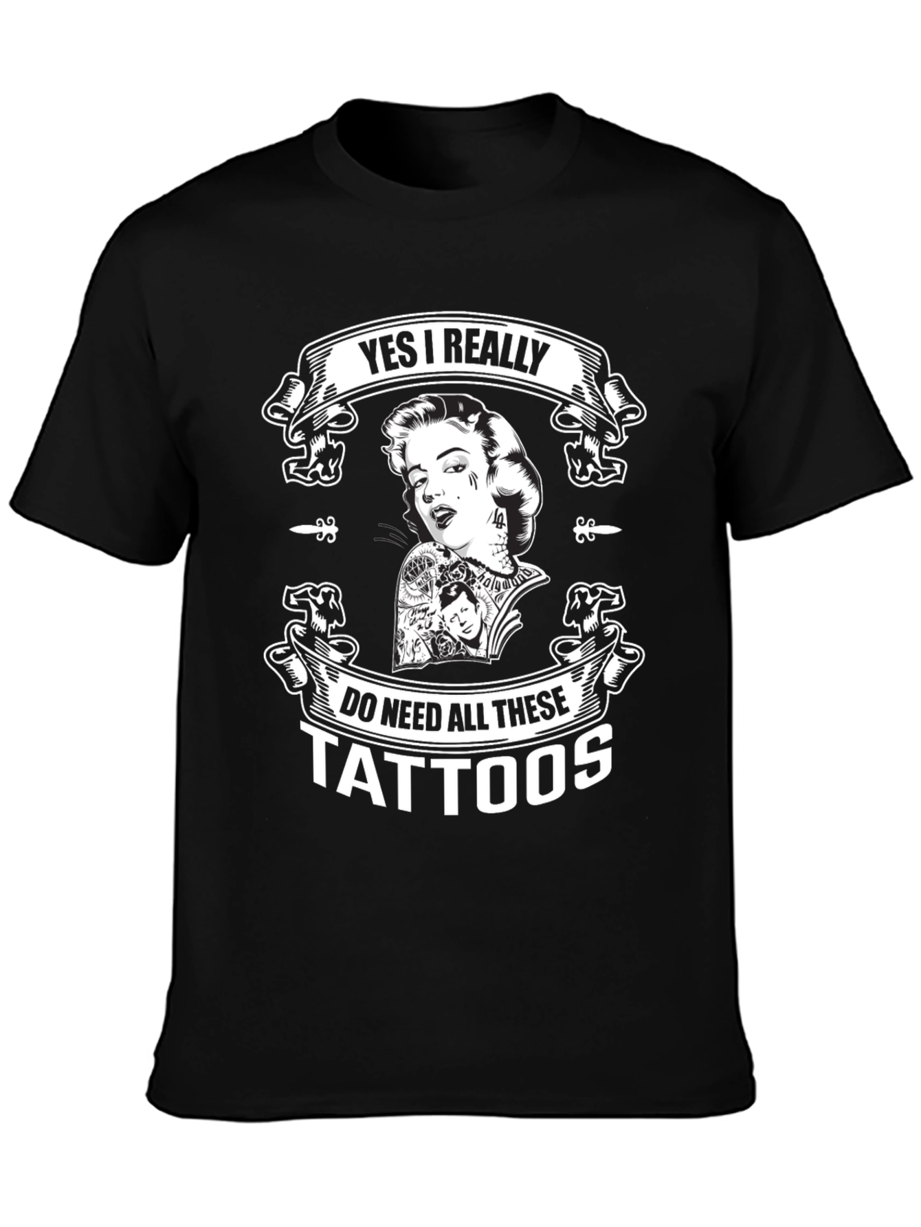 Marilyn Monroe Tattoo T-Shirt