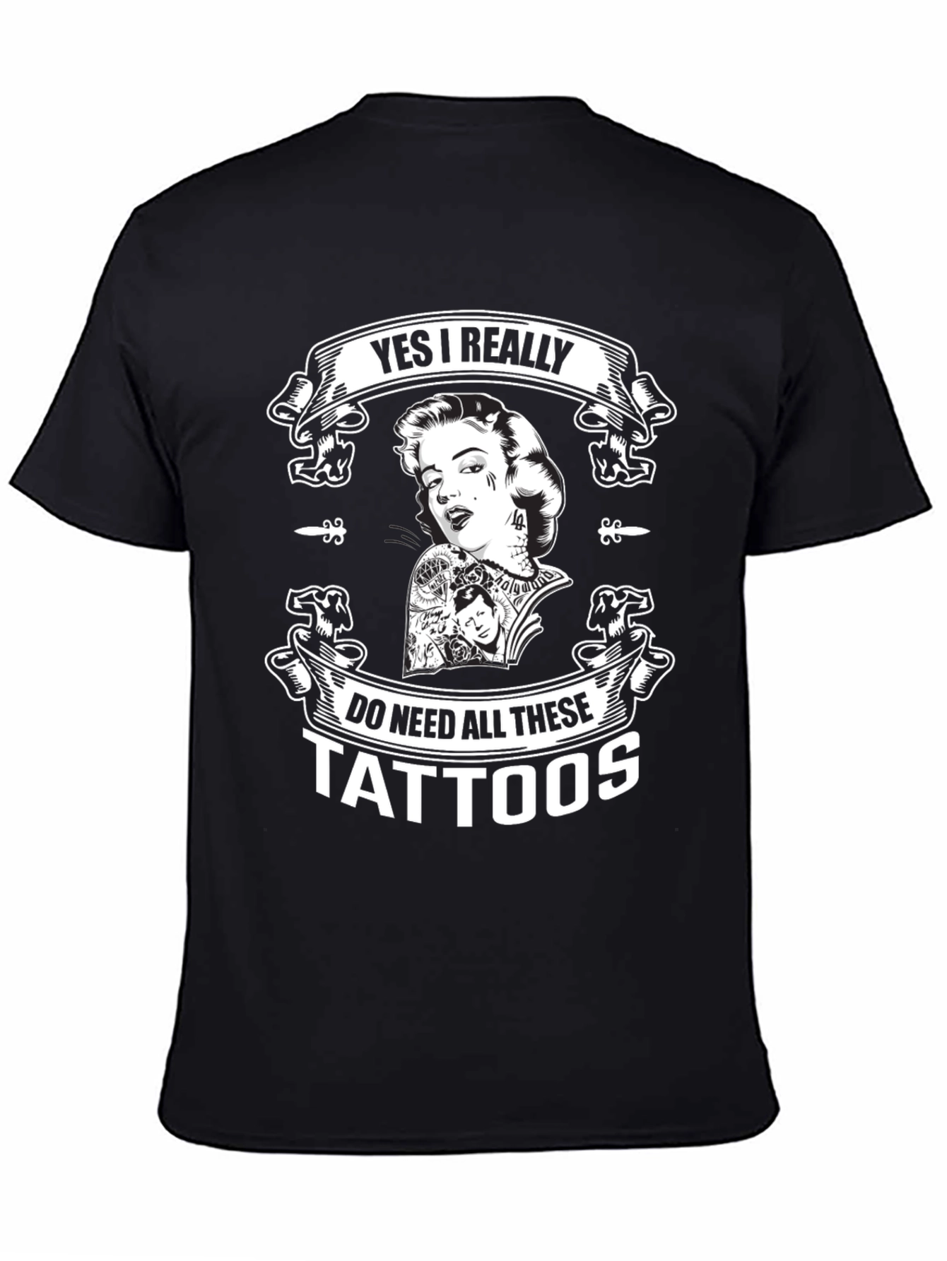 Marilyn Monroe Tattoo T-Shirt