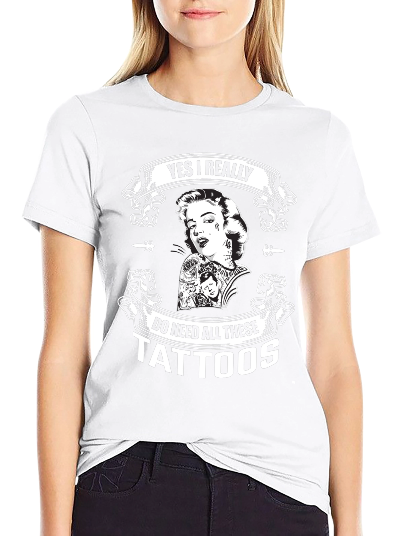 Marilyn Monroe Tattoo T-Shirt