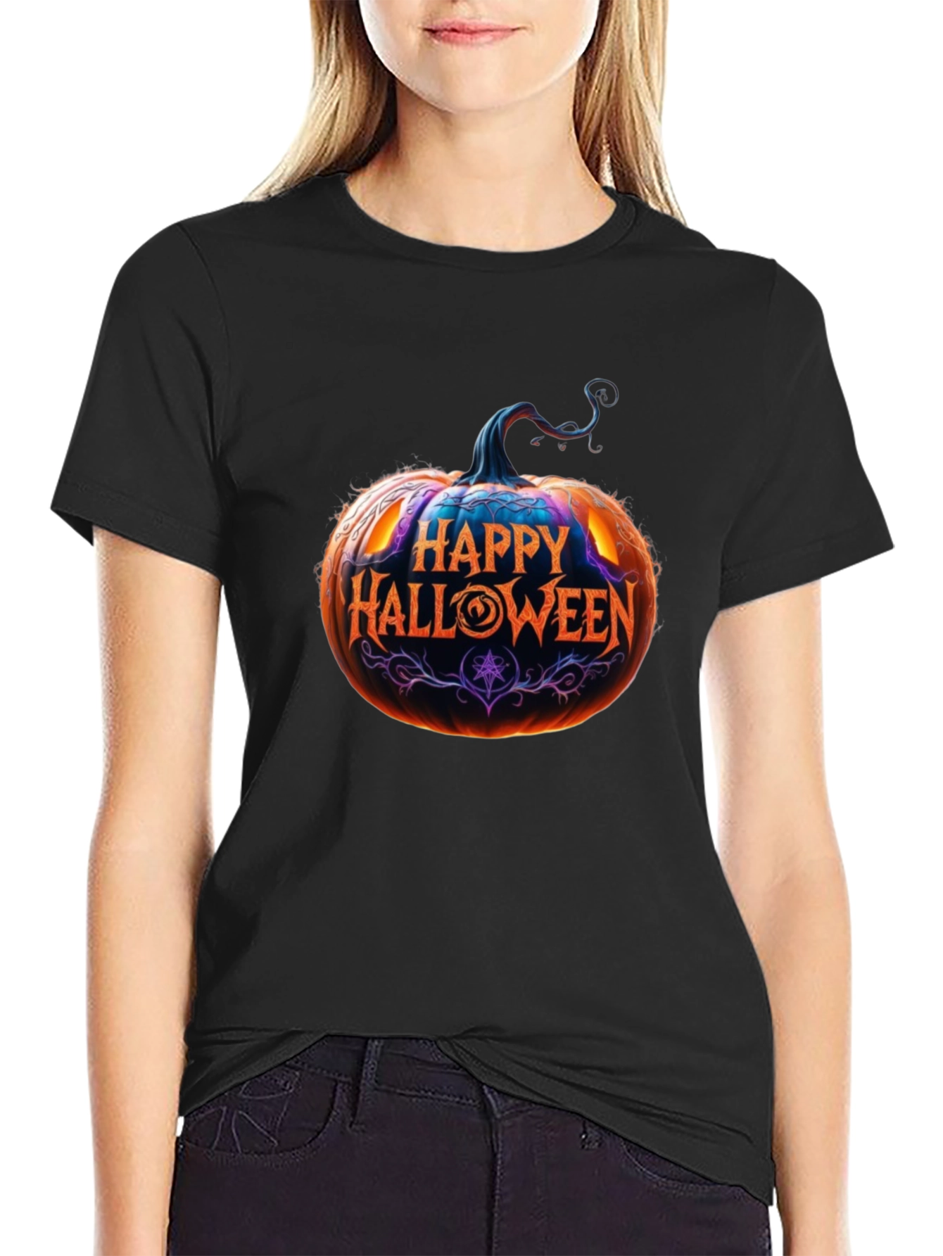 Happy Halloween Pumpkin T-Shirt
