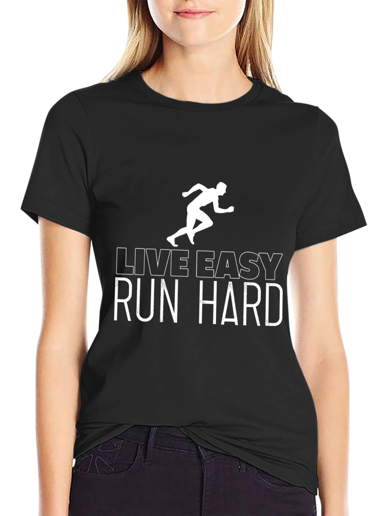 Live Easy Run Hard Graphic Tee