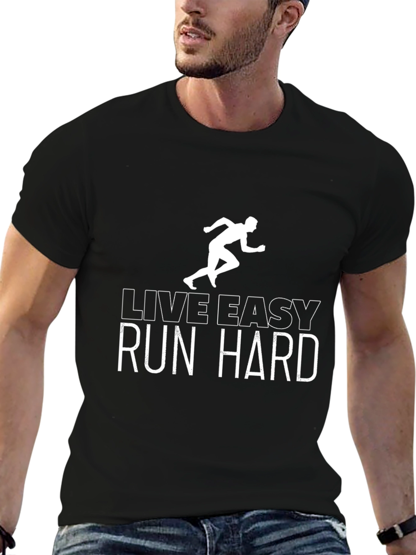 Live Easy Run Hard Graphic Tee