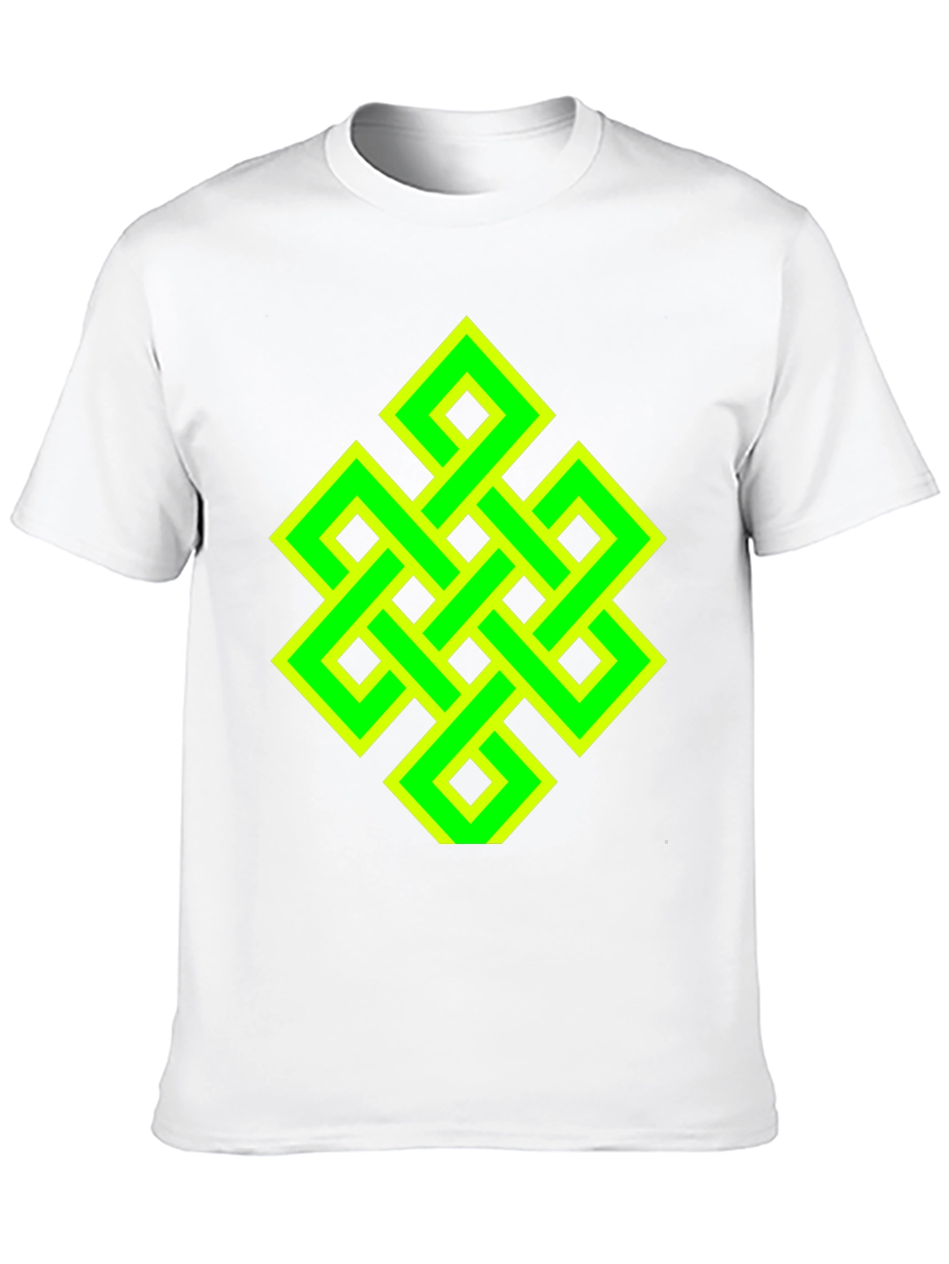 Endless Knot Graphic Tee - Black