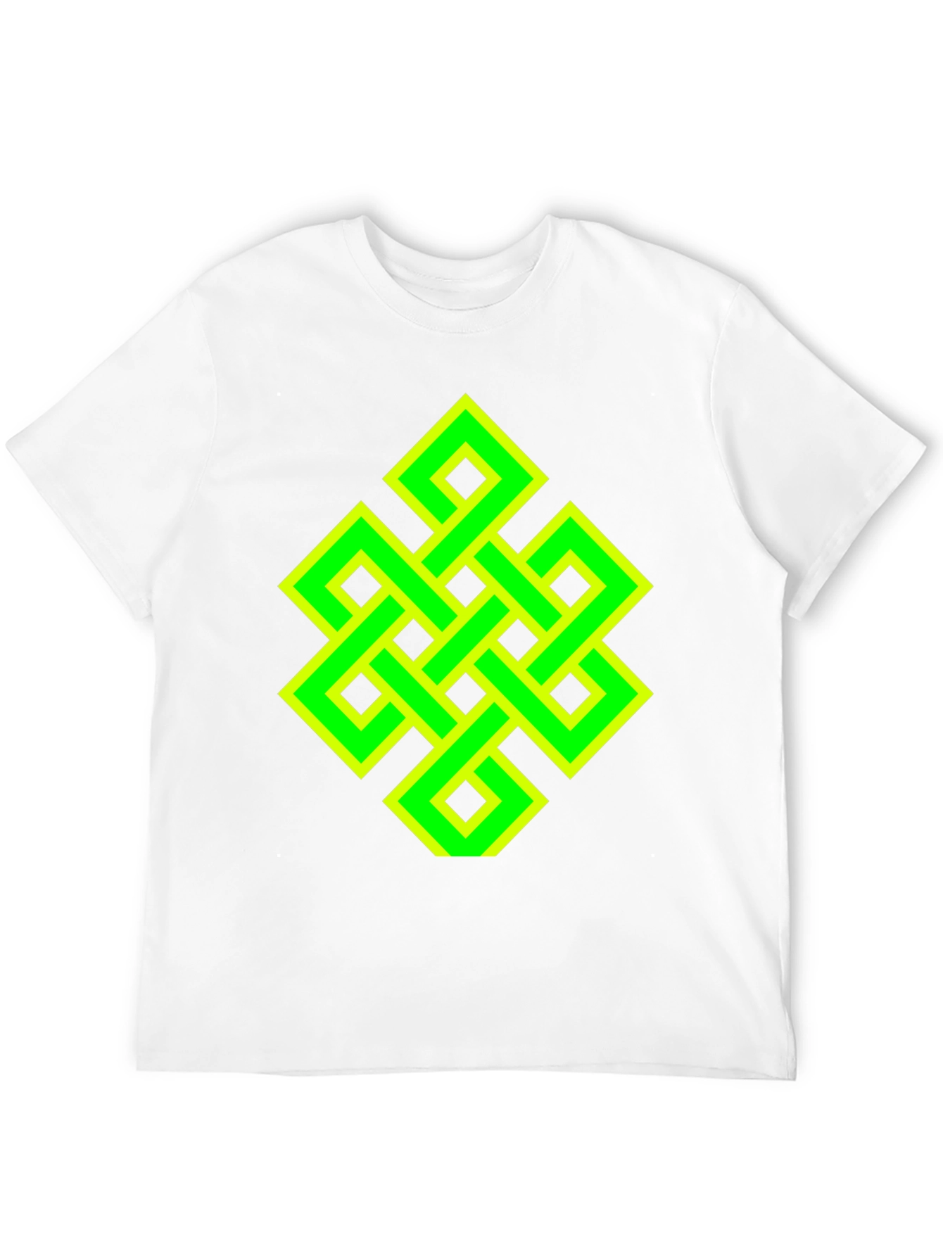 Endless Knot Graphic Tee - Black