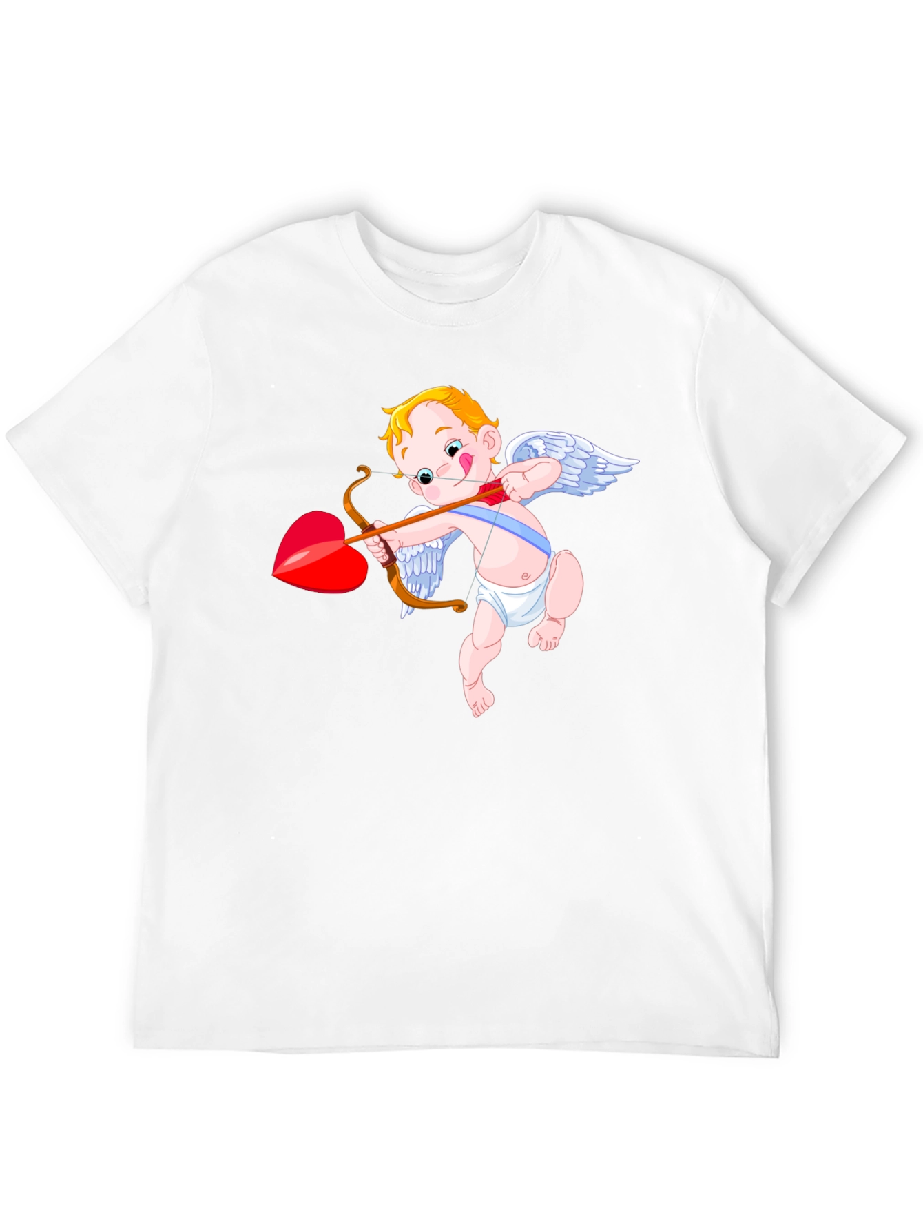 Cupid Graphic Black T-Shirt
