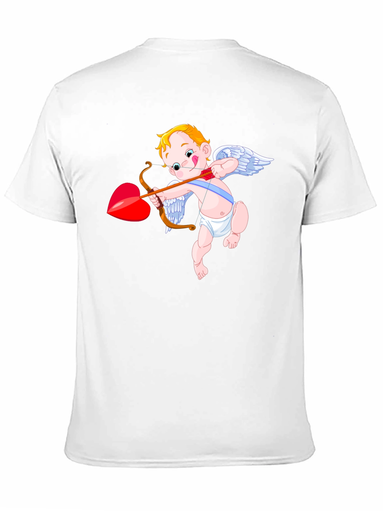 Cupid Graphic Black T-Shirt