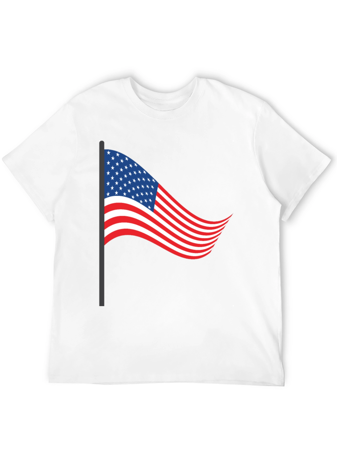 American Flag Graphic T-Shirt Patriotic Style