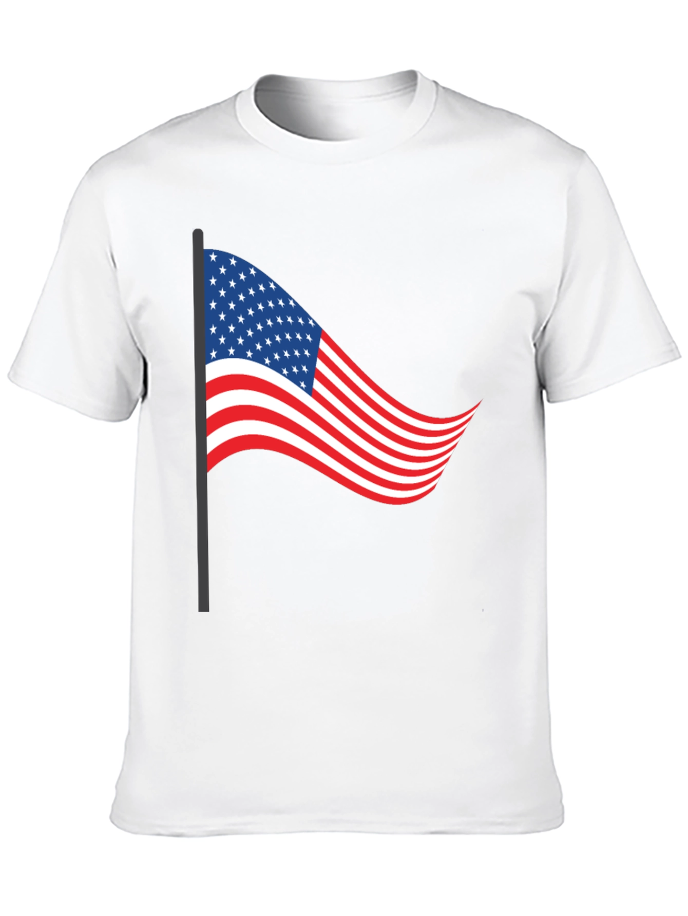 American Flag Graphic T-Shirt Patriotic Style