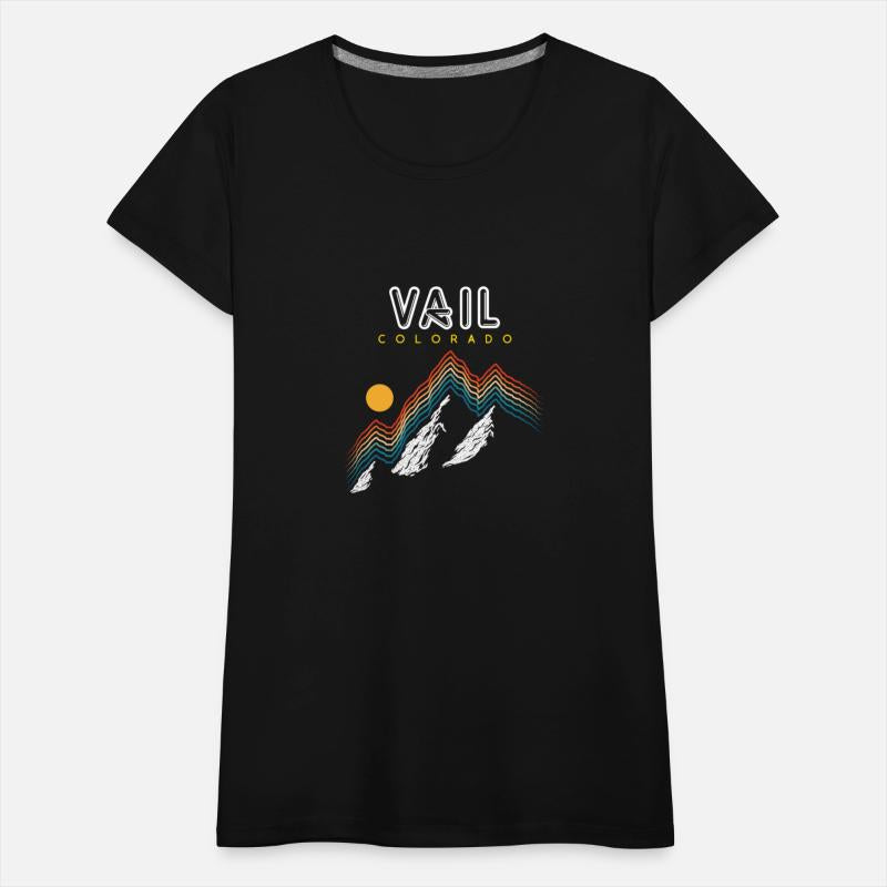 Vail Colorado Usa Ski Resort 1980S Retro