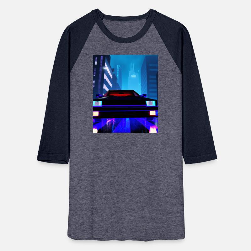 Vaporwave Aesthetic Car Night Skyscrapers