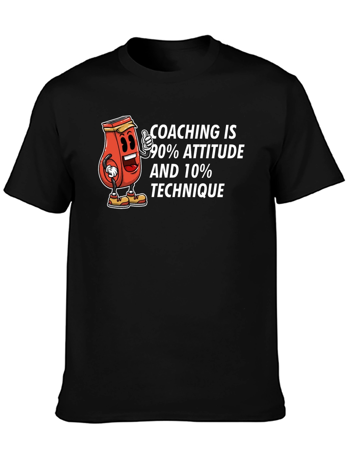 Coaching Attitude T-Shirt Black