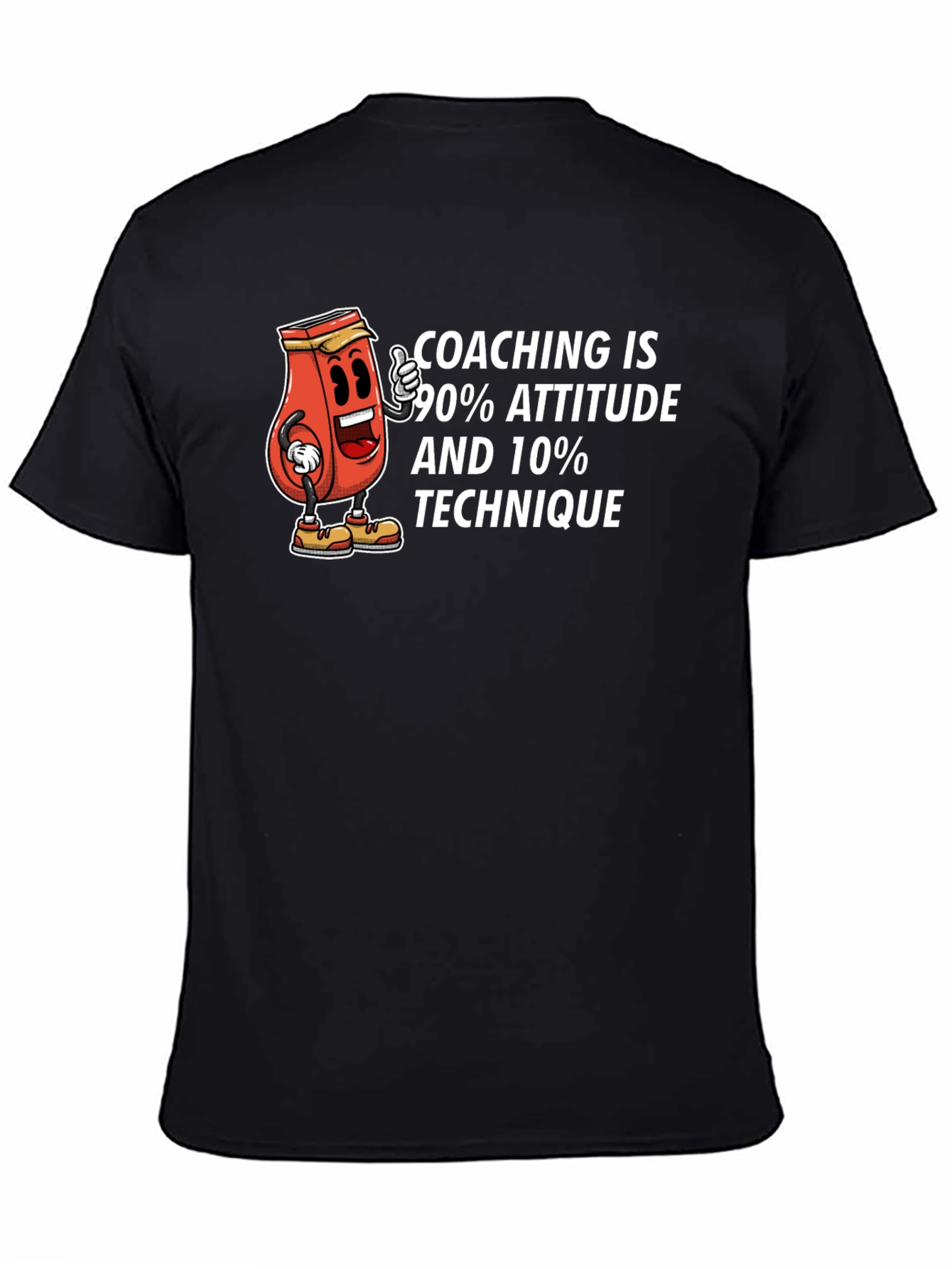 Coaching Attitude T-Shirt Black
