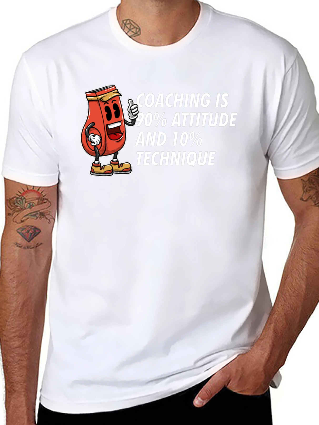 Coaching Attitude T-Shirt Black