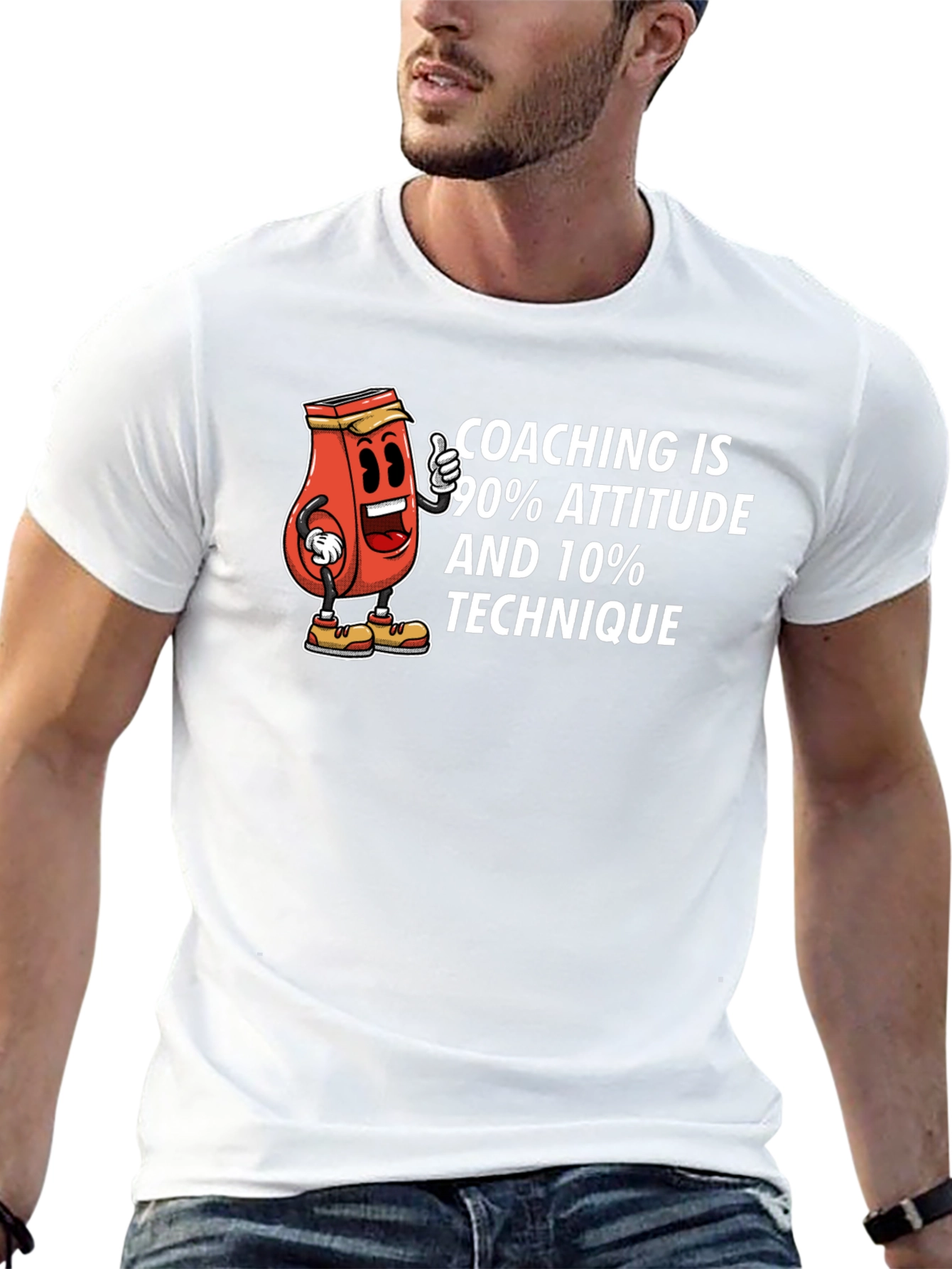 Coaching Attitude T-Shirt Black