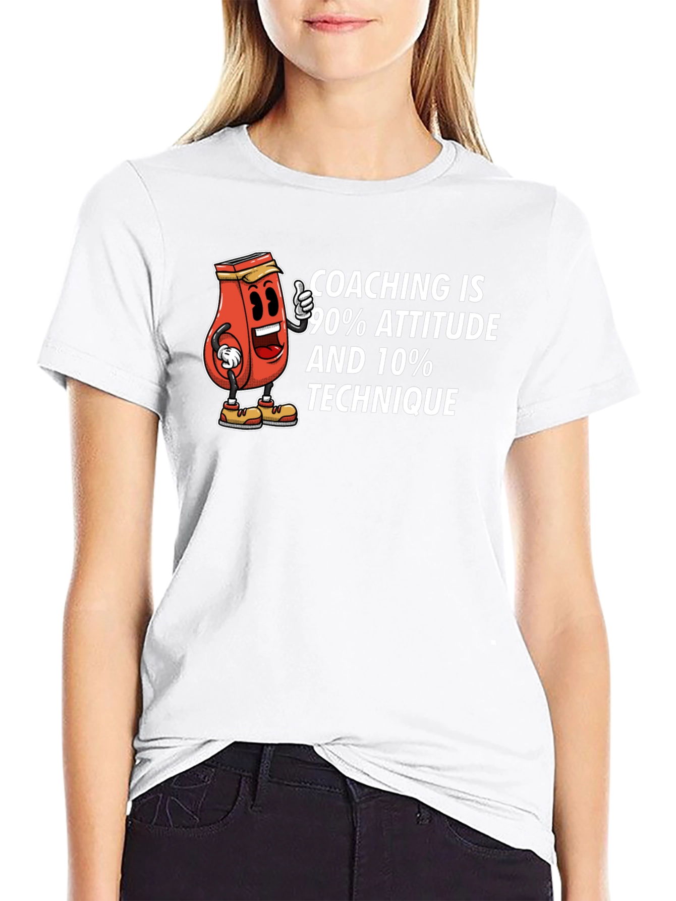 Coaching Attitude T-Shirt Black